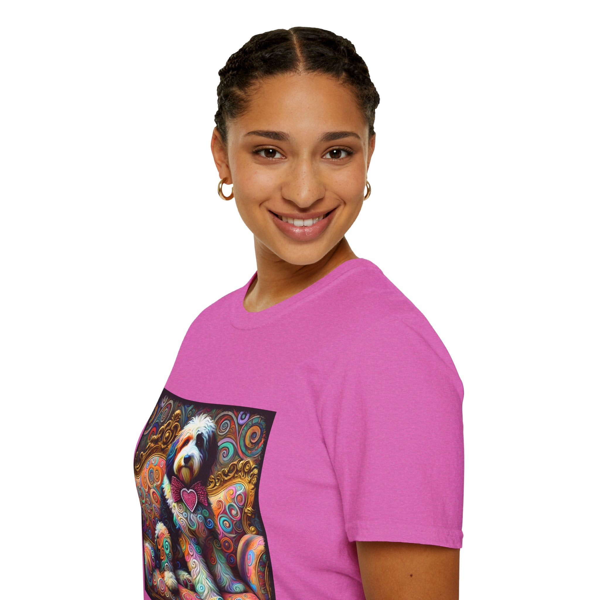 Bernedoodle Love Swirl | Unisex Dog T-Shirt