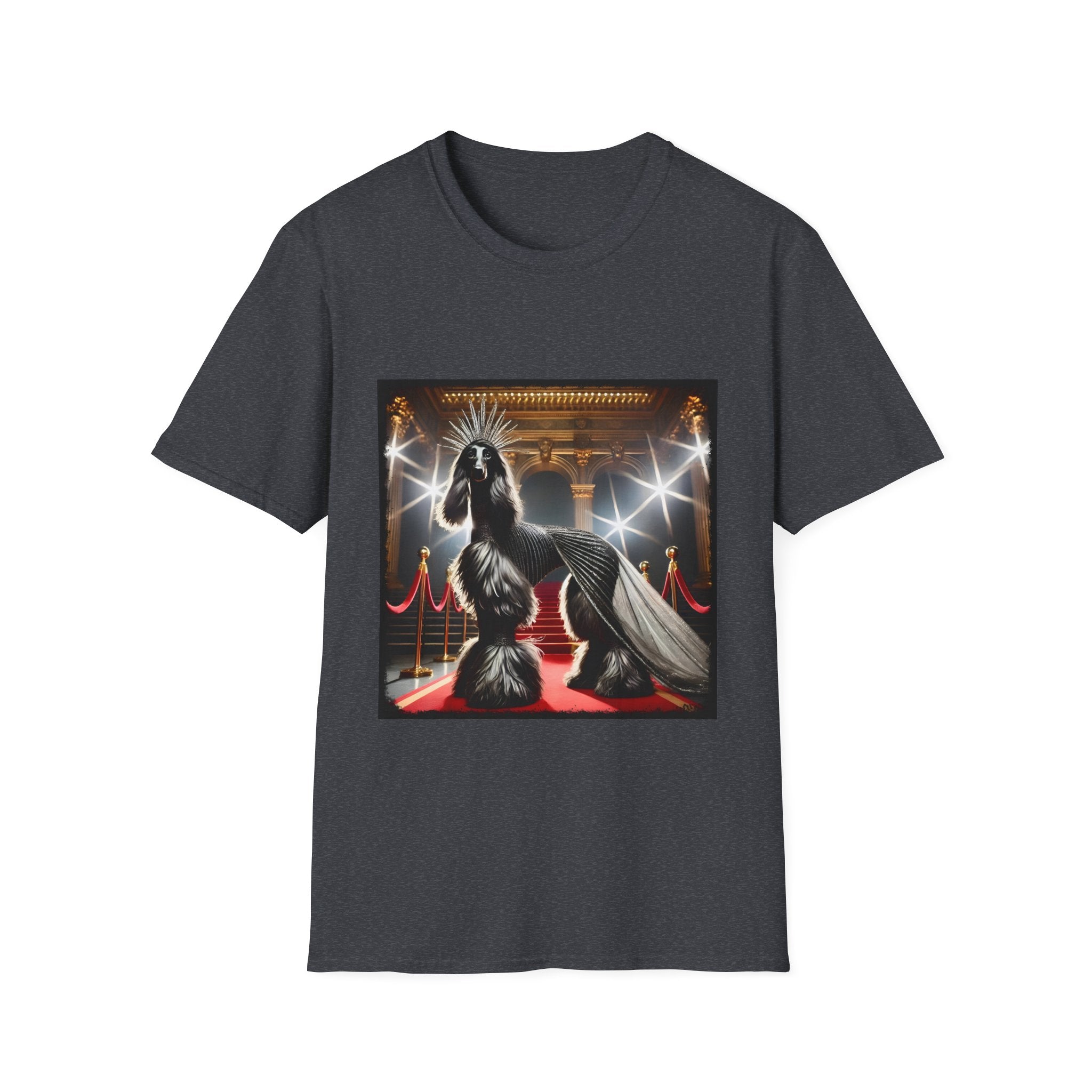 Afghan Hound Runway Royalty | Unisex Dog T-Shirt