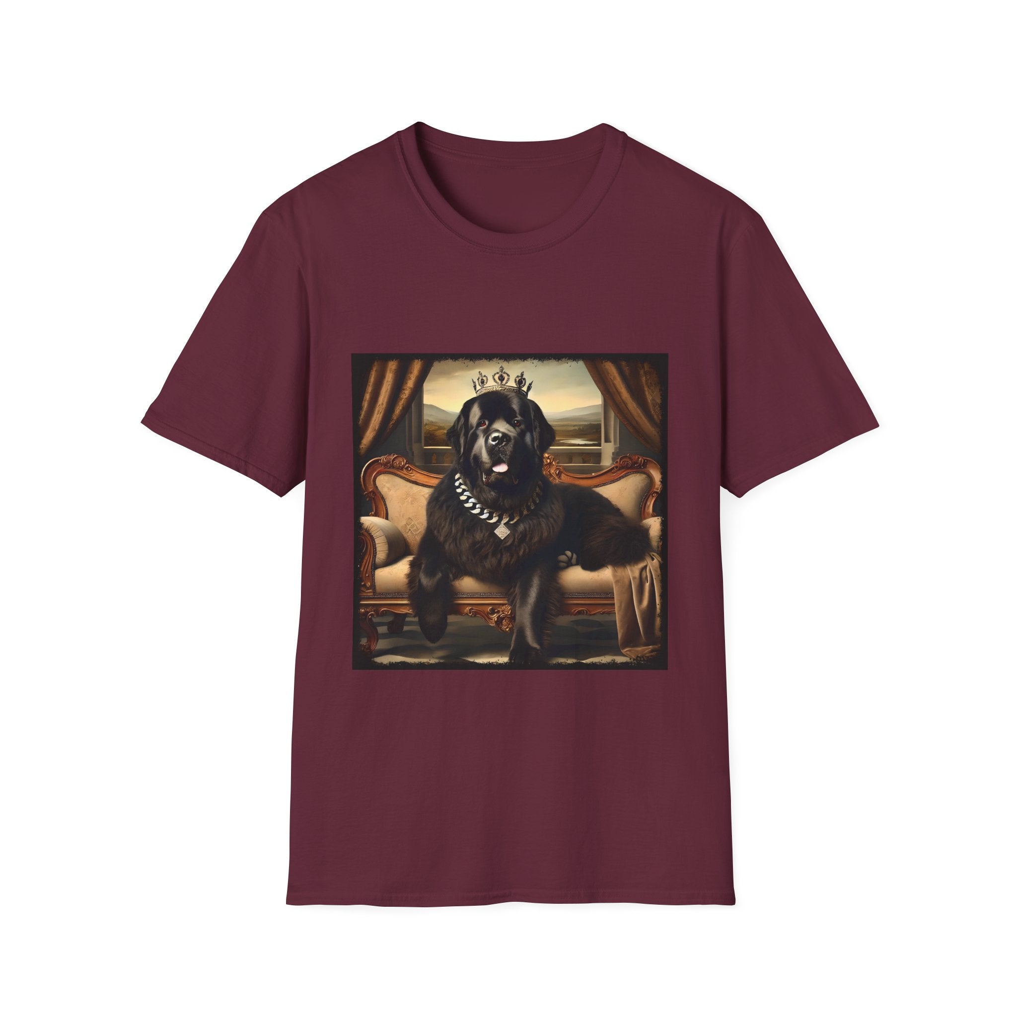 Newfoundland Posh Prince | Unisex Dog T-Shirt