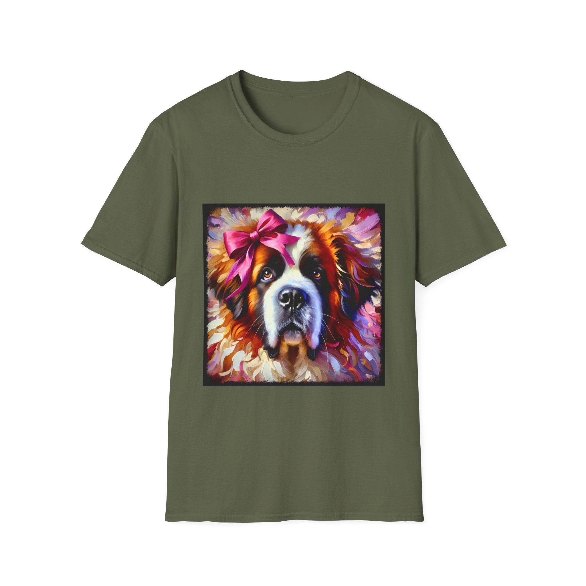 Saint Bernard Stunning Classic | Unisex Dog T-Shirt
