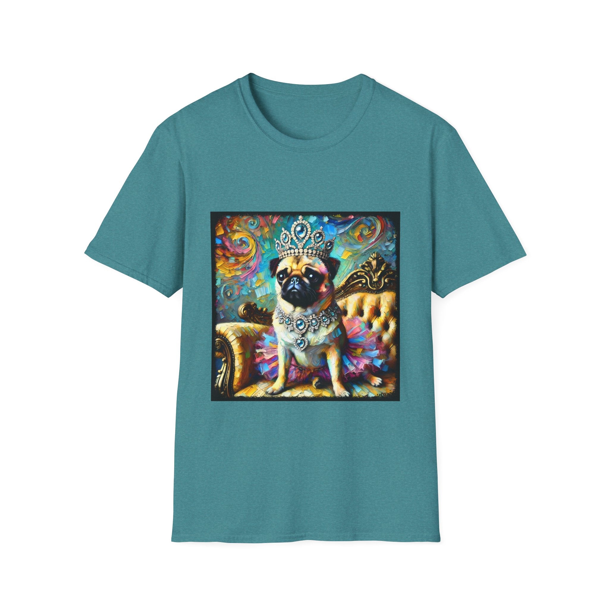 Pug Princess Classic | Unisex Dog T-Shirt