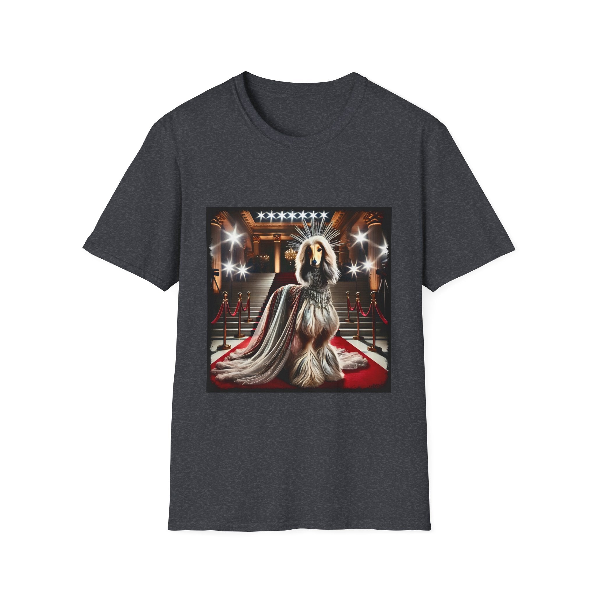 Afghan Hound Gala Glamour | Unisex Dog T-Shirt