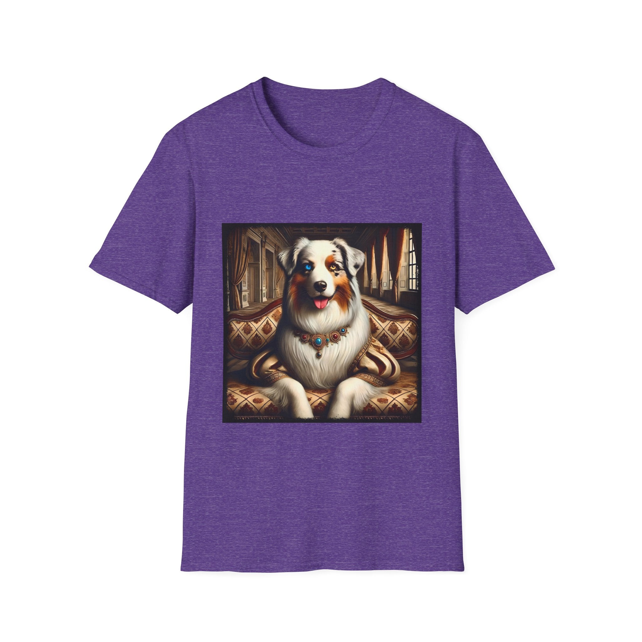 Australian Shepherd Poised Princess | Unisex Dog T-Shirt