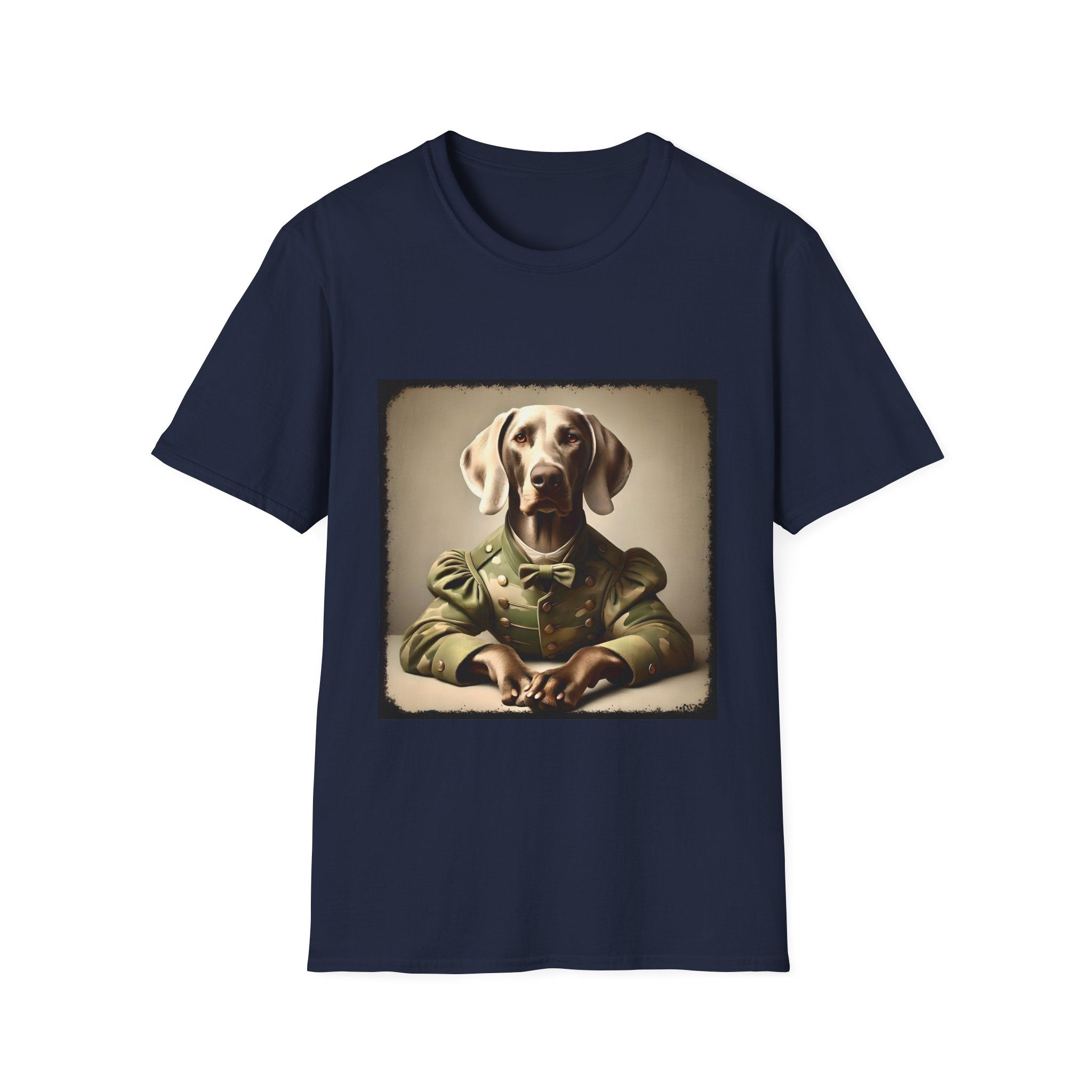 Weimaraner Classic Commander | Unisex Dog T-Shirt