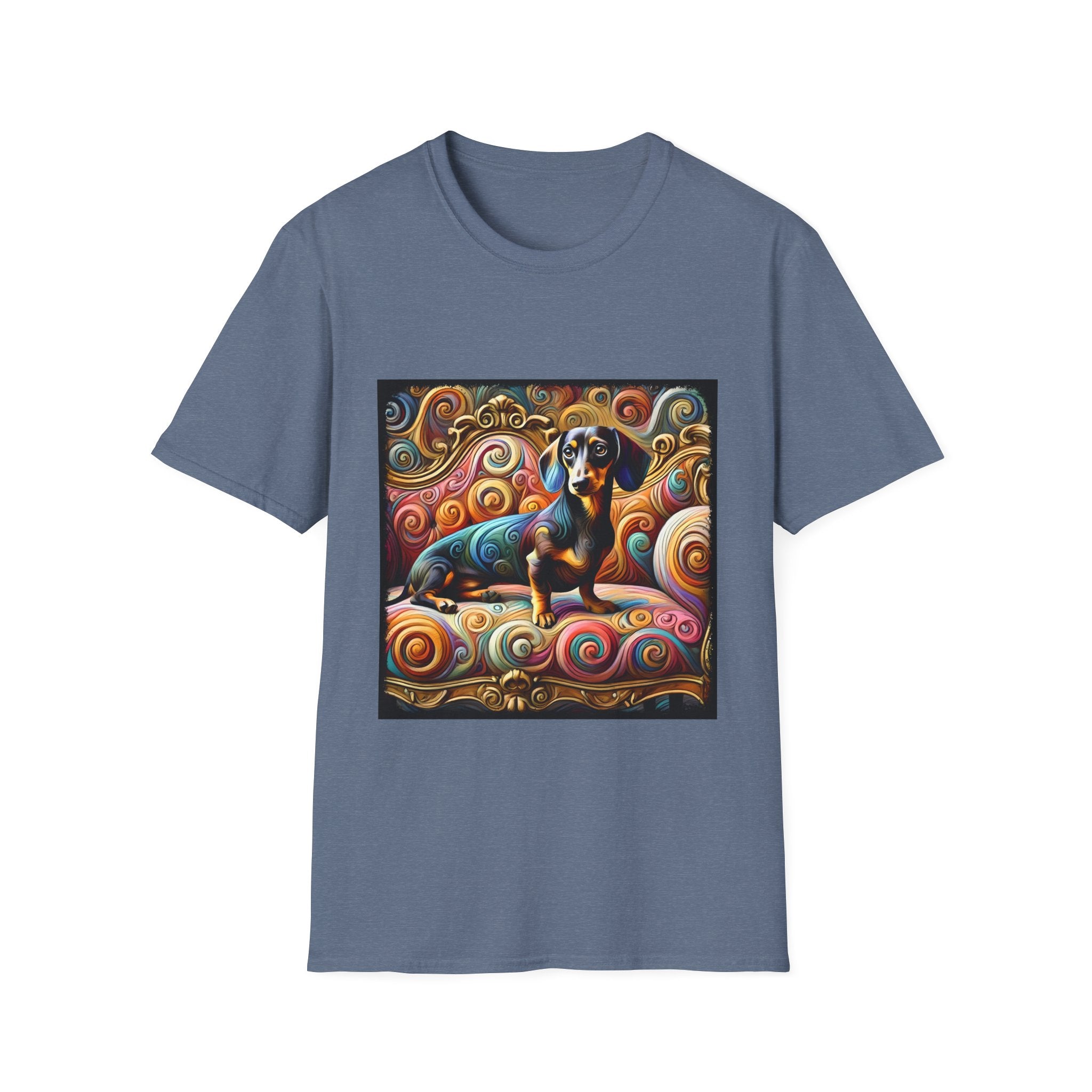 Dachshund Multi Swirl | Unisex Dog T-Shirt
