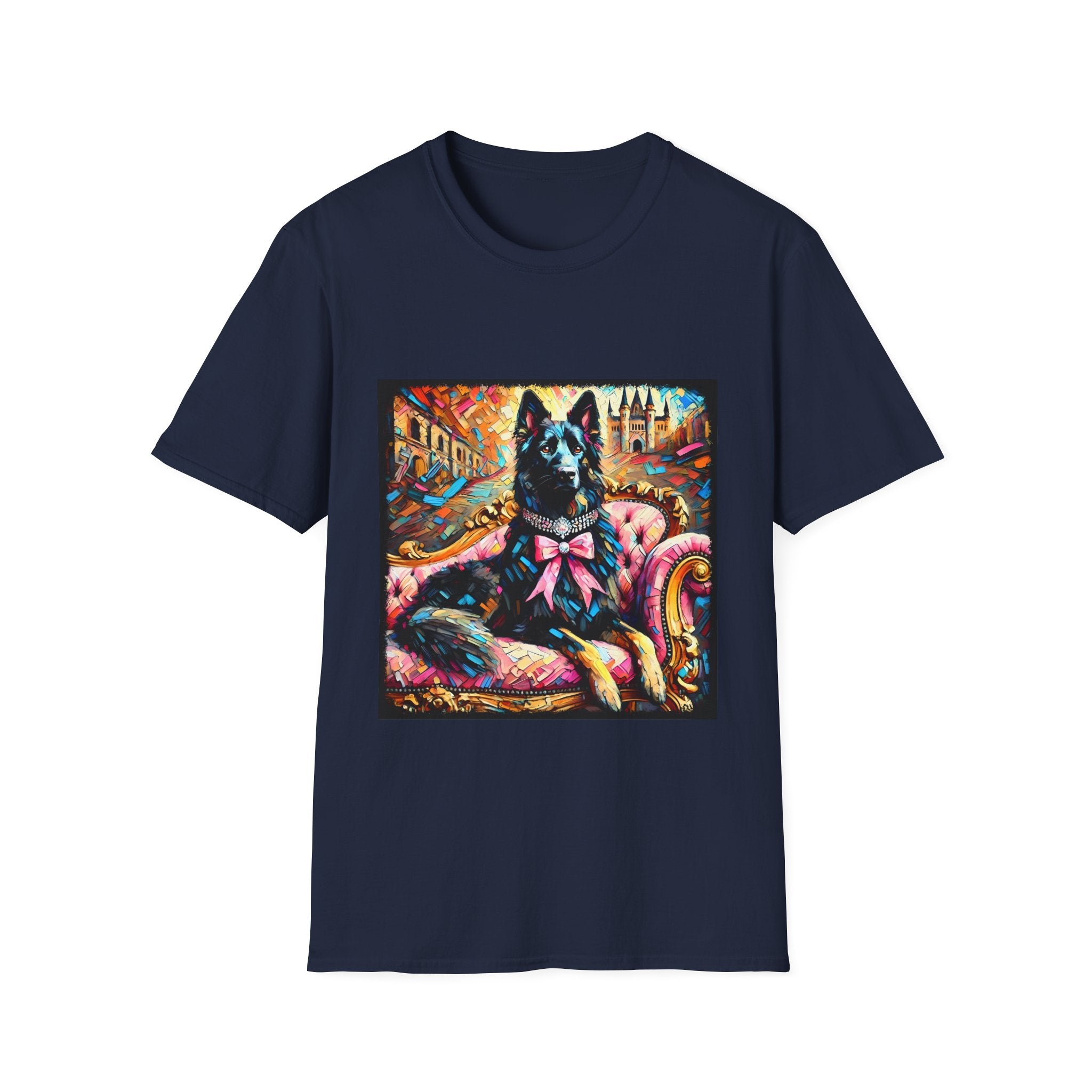 German Shepherd Diamond Princess Classic  | Unisex Dog T-Shirt