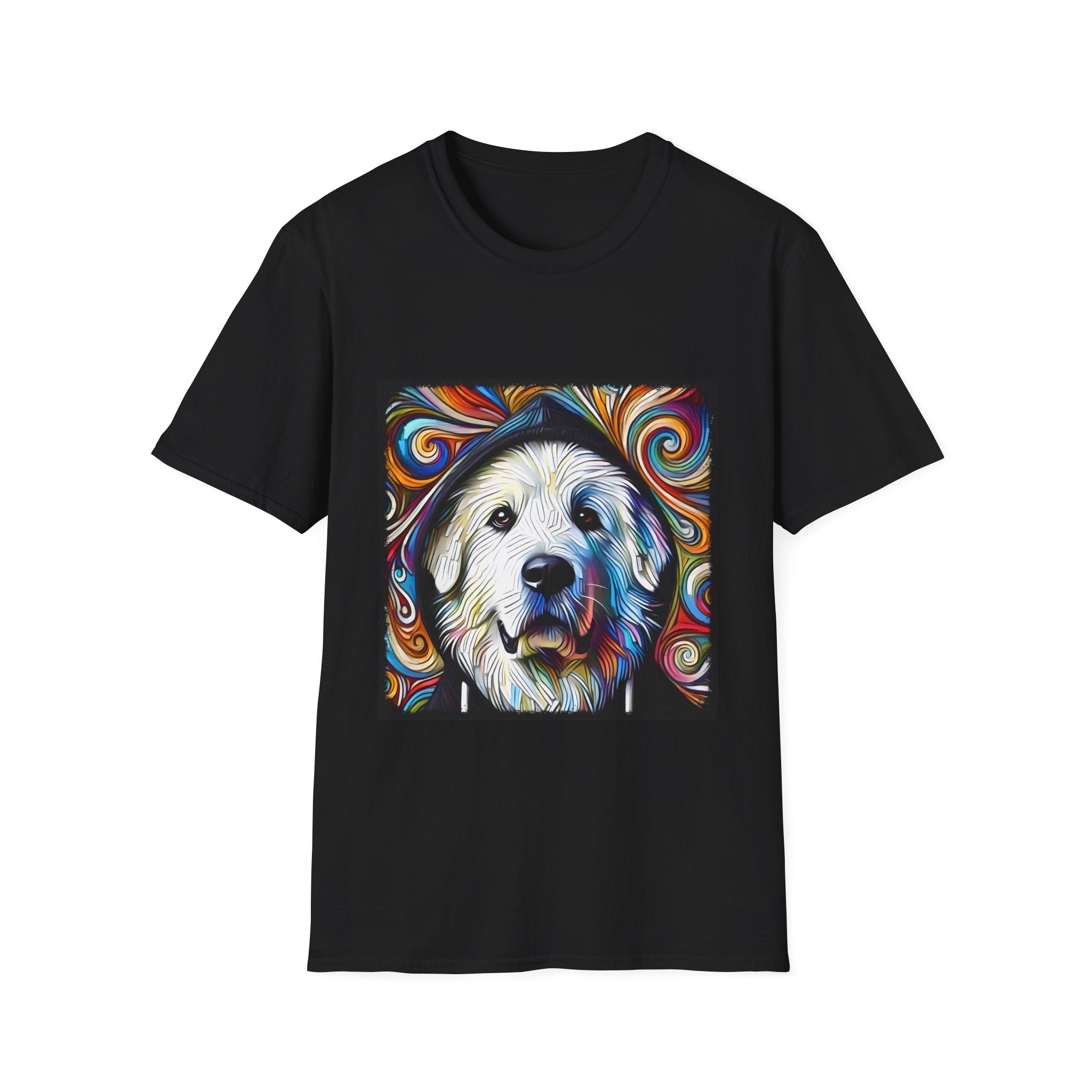 Great Pyrenees Relaxed Swirl | Unisex Dog T-Shirt
