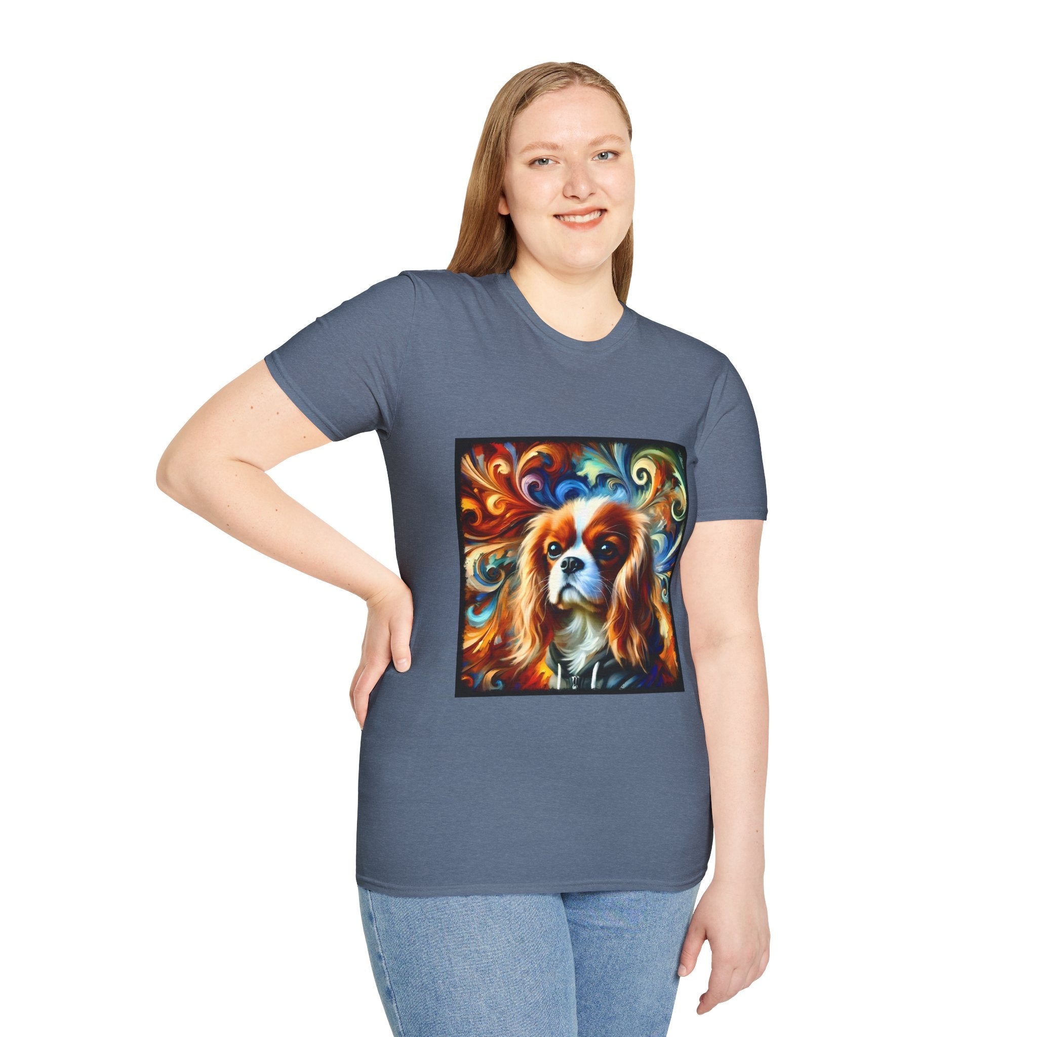 Cavalier King Charles Spaniel Epic Swirl | Unisex Dog T-Shirt