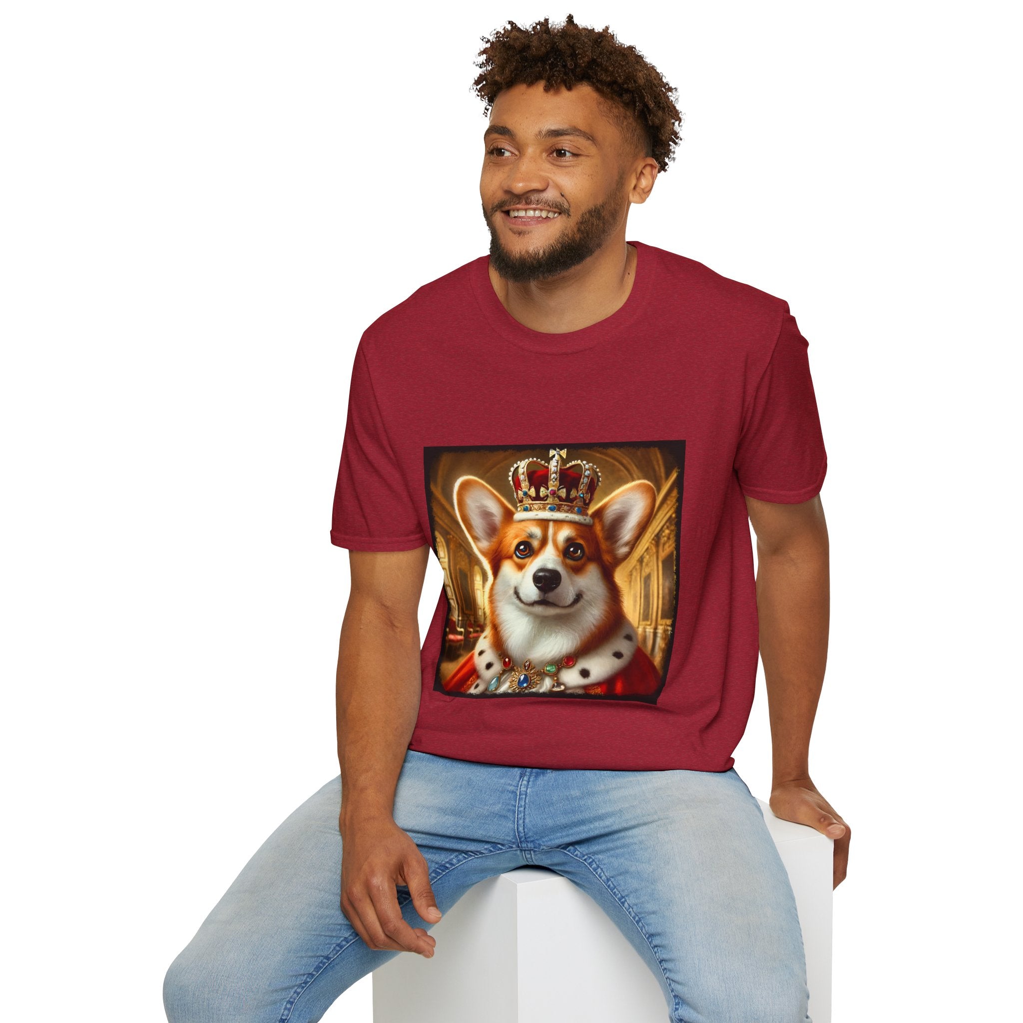 Pembroke Welsh Corgi Majestic Muse | Unisex Dog T-Shirt
