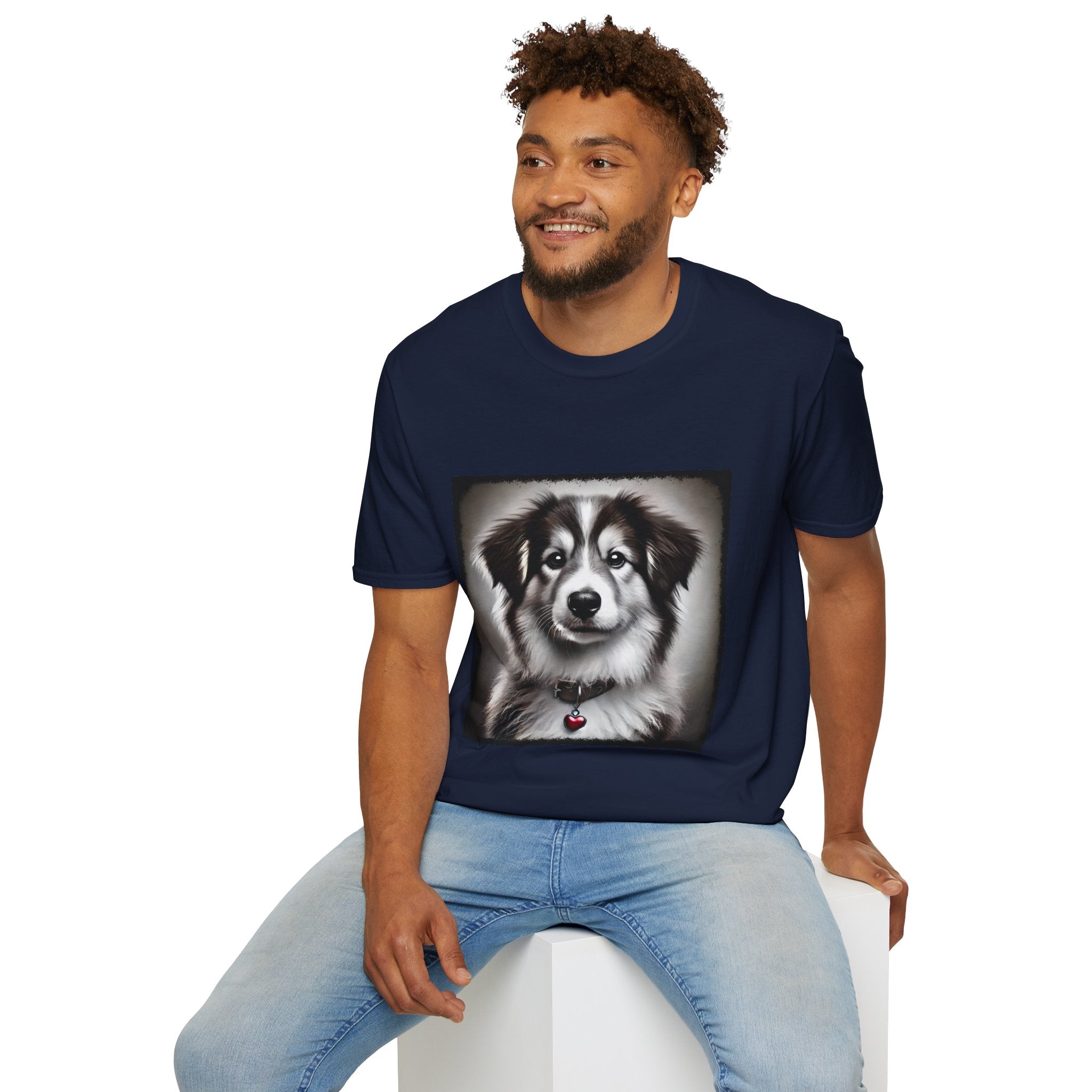 Miniature American Shepherd Love Charm | Unisex Dog T-Shirt