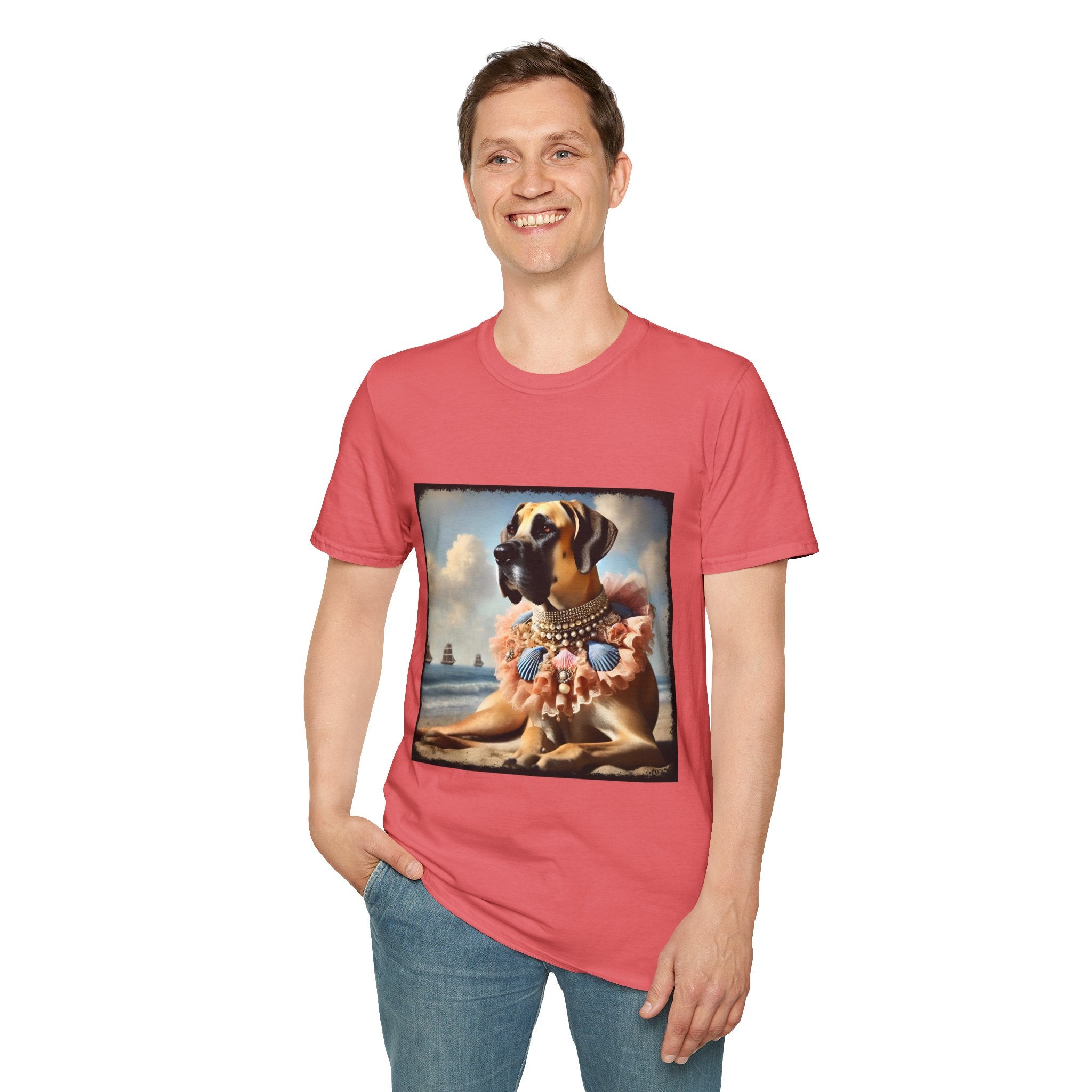 Great Dane Seaside Queen | Unisex Dog T-Shirt
