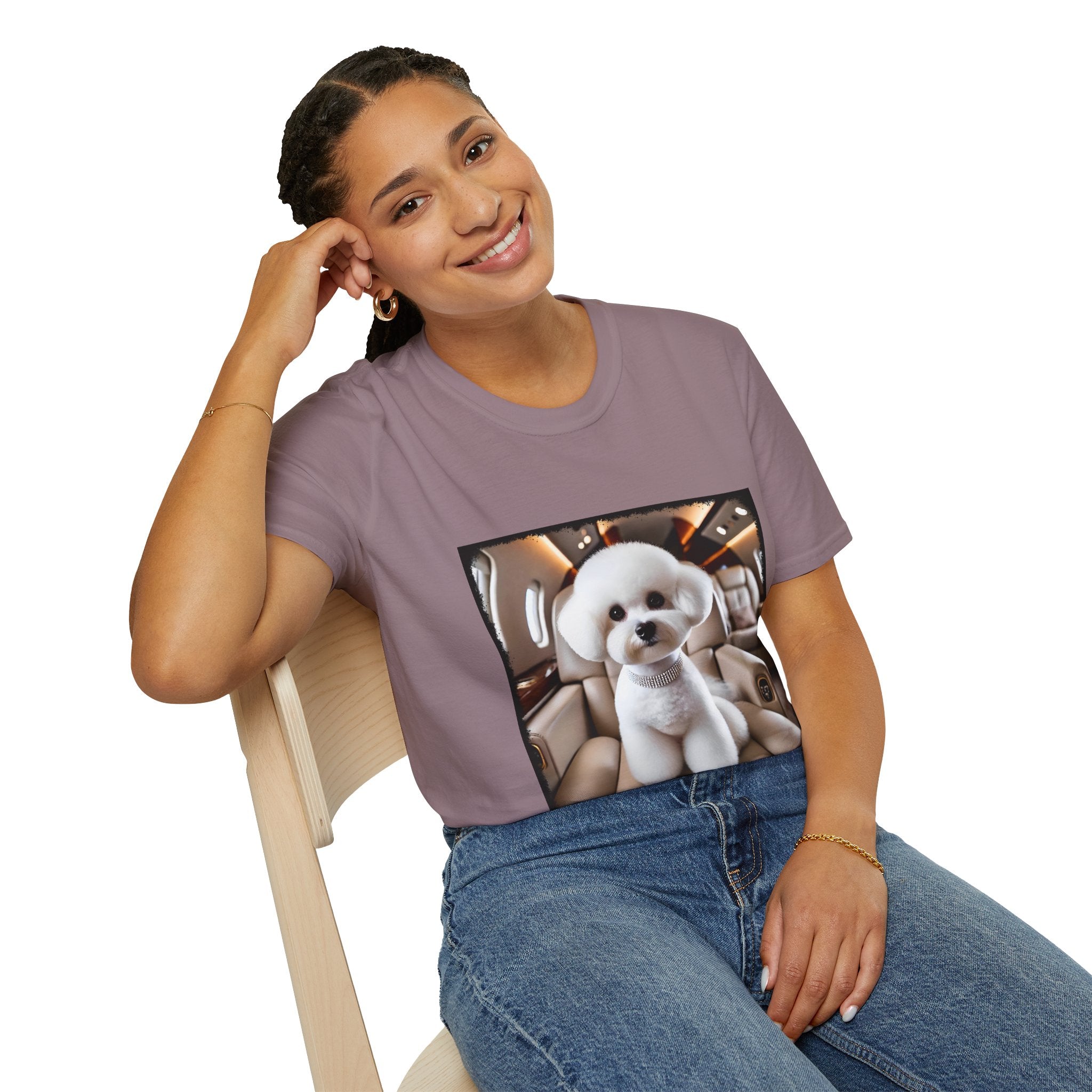 Bichon Frise Passport Pup | Unisex Dog T-Shirt