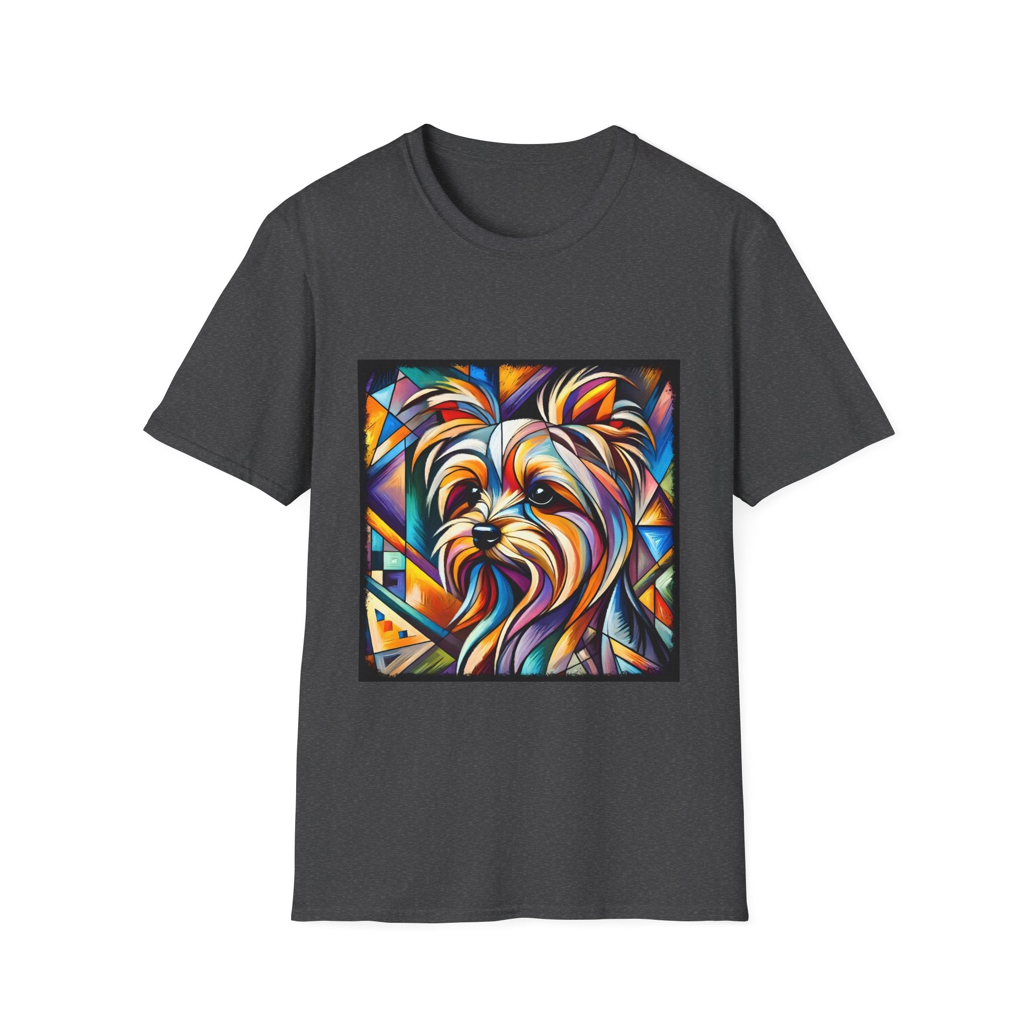 Yorkshire Terrier Bold Geometric | Unisex Dog T-Shirt