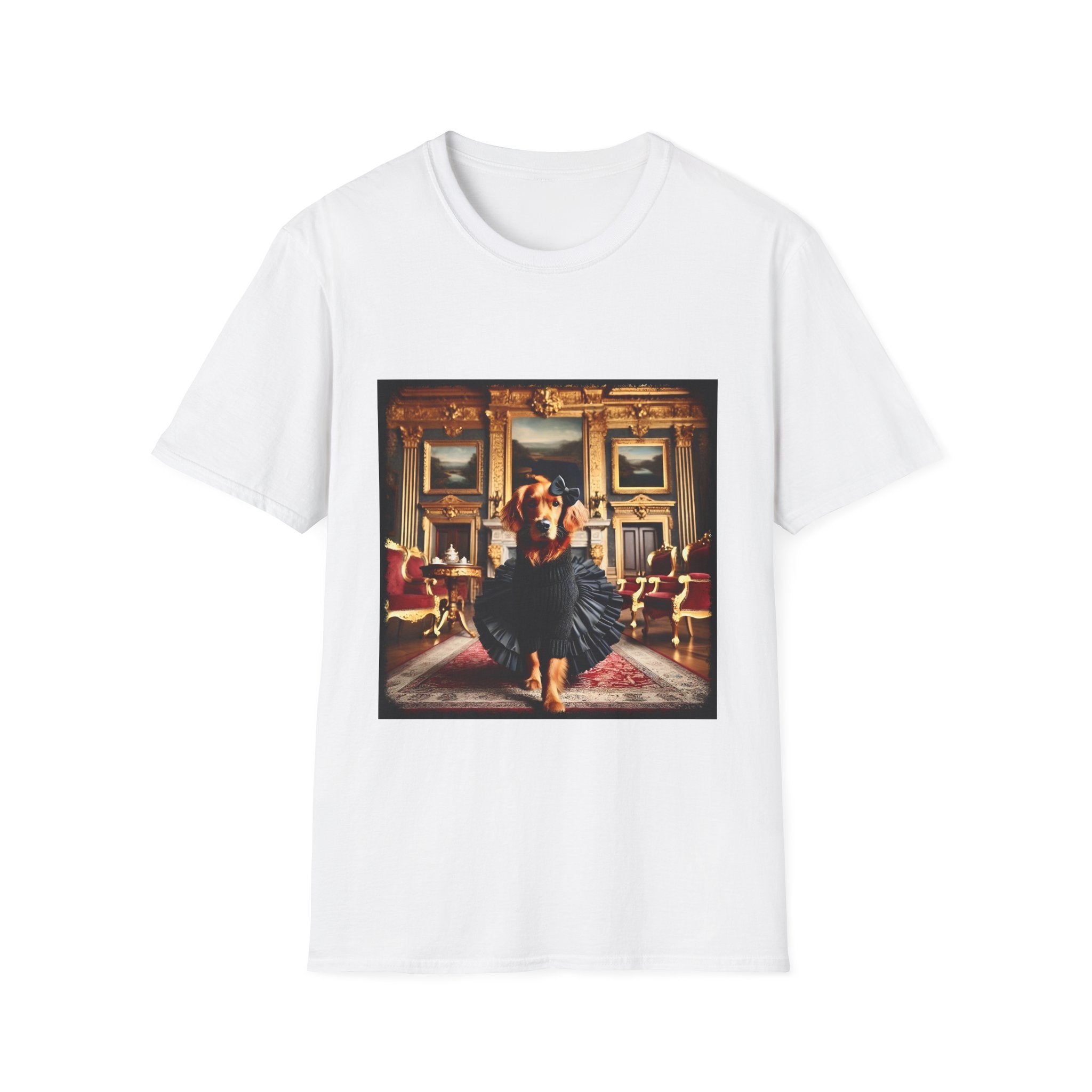 Golden Retriever Golden Runway | Unisex Dog T-Shirt