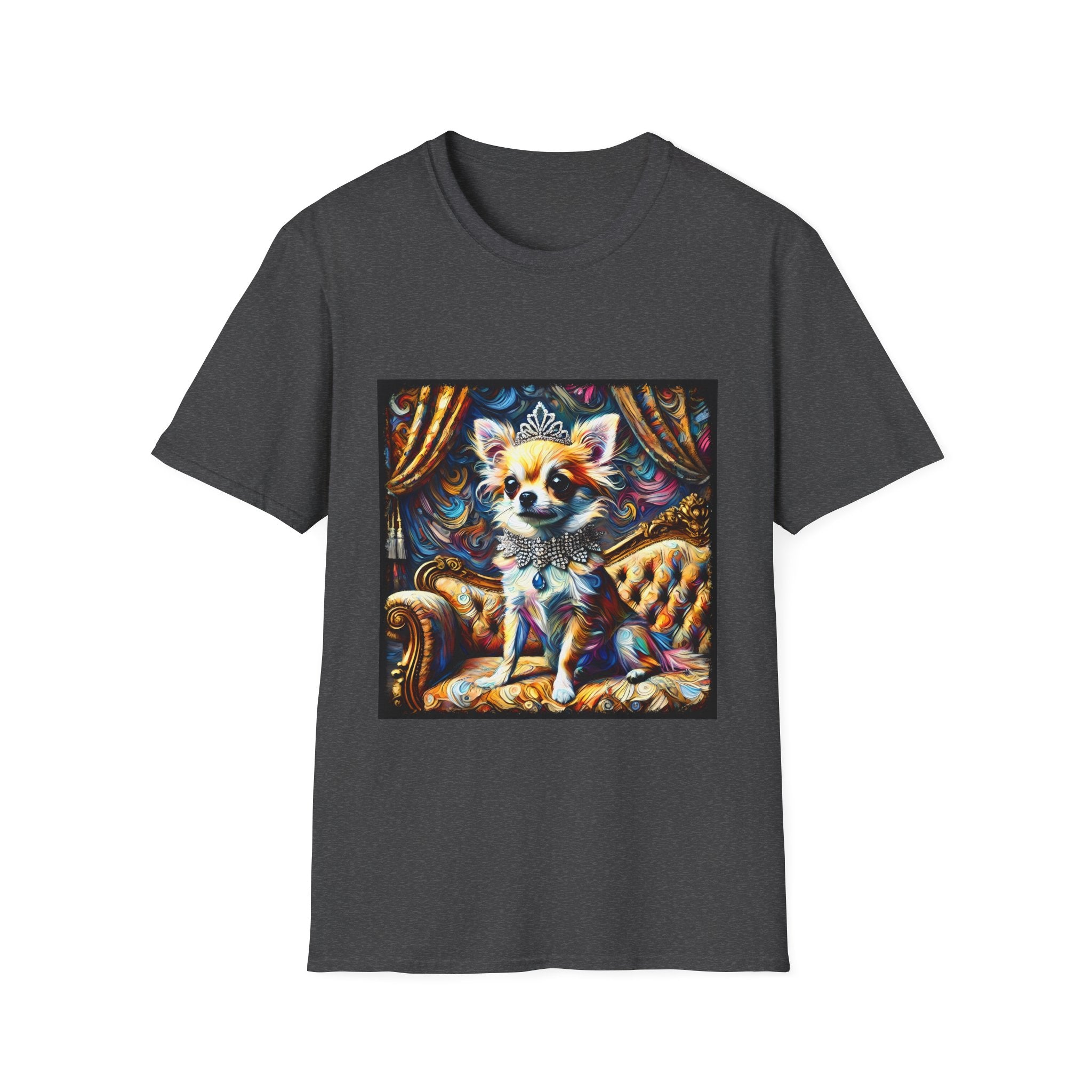 Chihuahua Diamond Diva Swirl | Unisex Dog T-Shirt