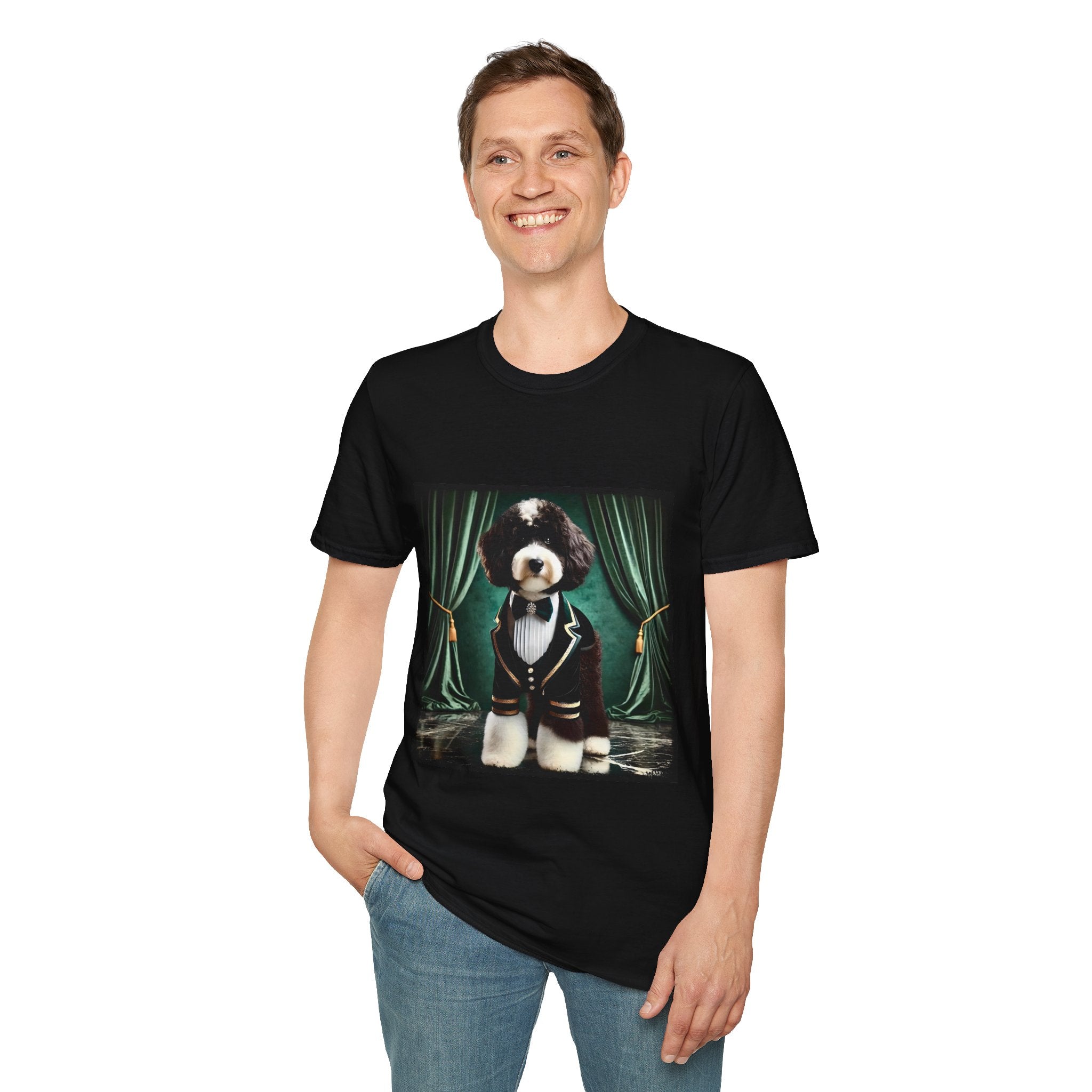 Aussiedoodle Tux Luxe | Unisex Dog T-Shirt