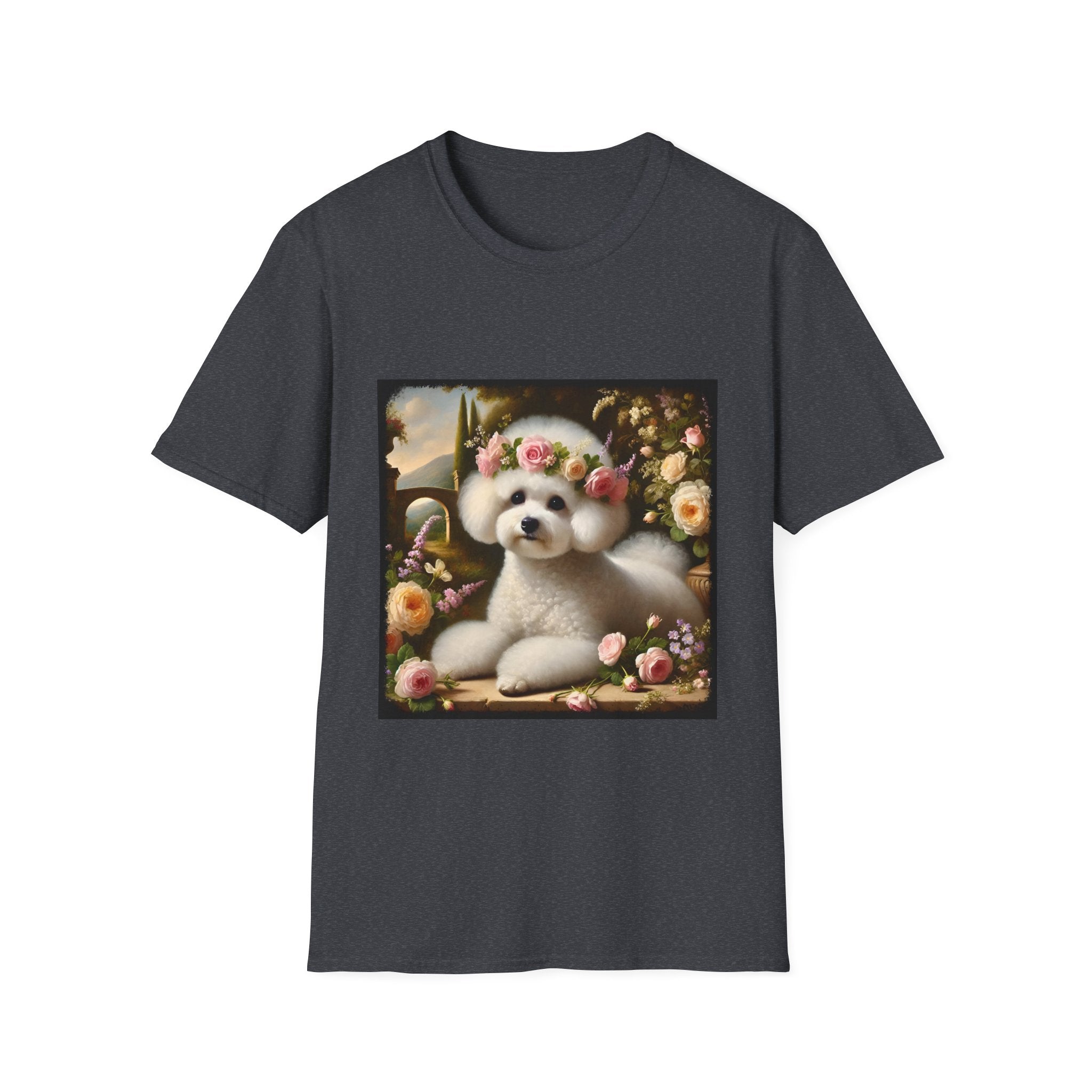 Bichon Frise Botanical Beauty | Unisex Dog T-Shirt
