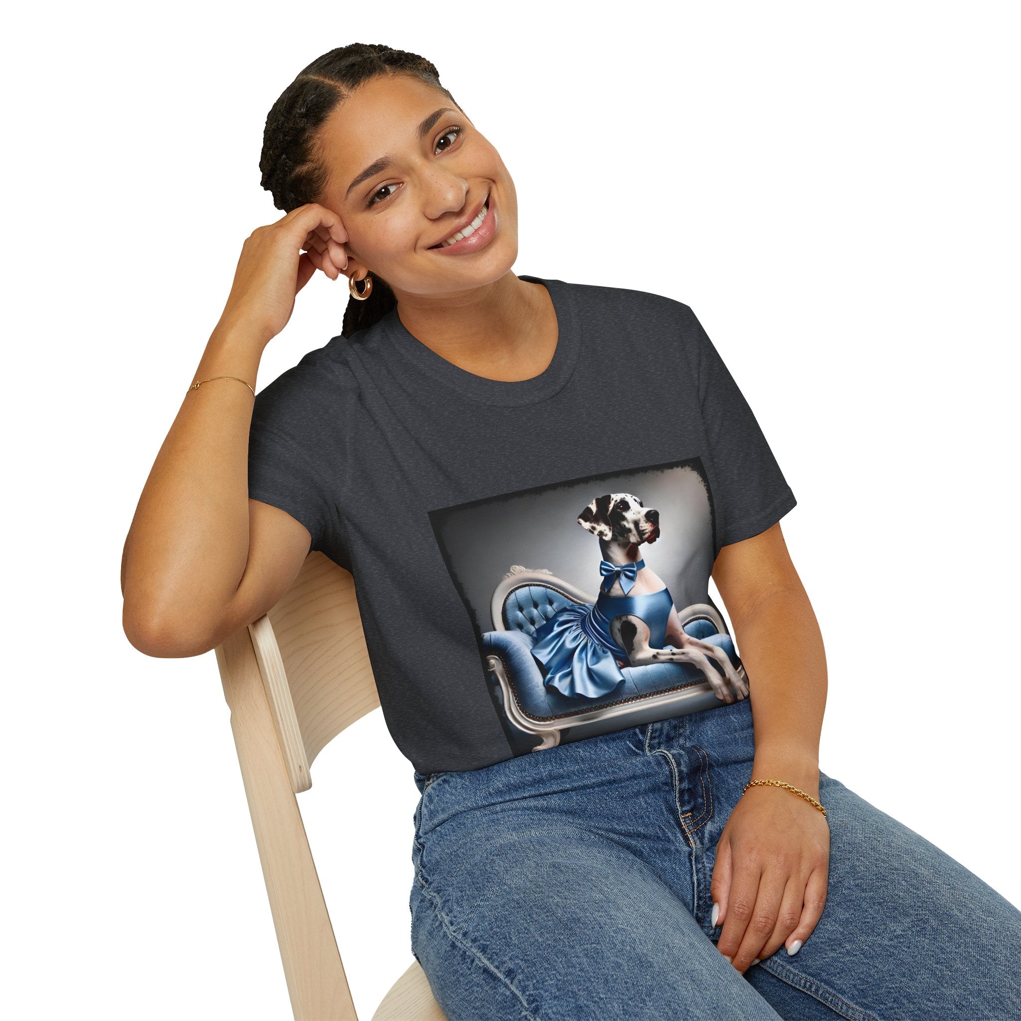 Great Dane Blue Belle | Unisex Dog T-Shirt