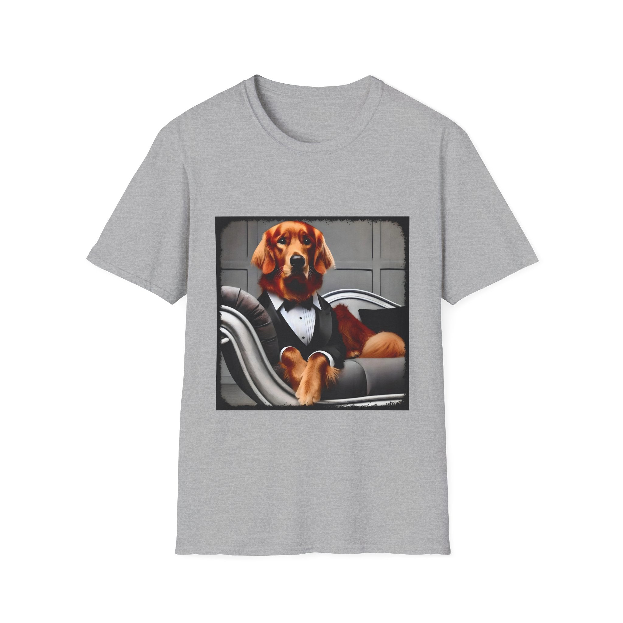 Golden Retriever Tuxedo Titan  | Unisex Dog T-Shirt