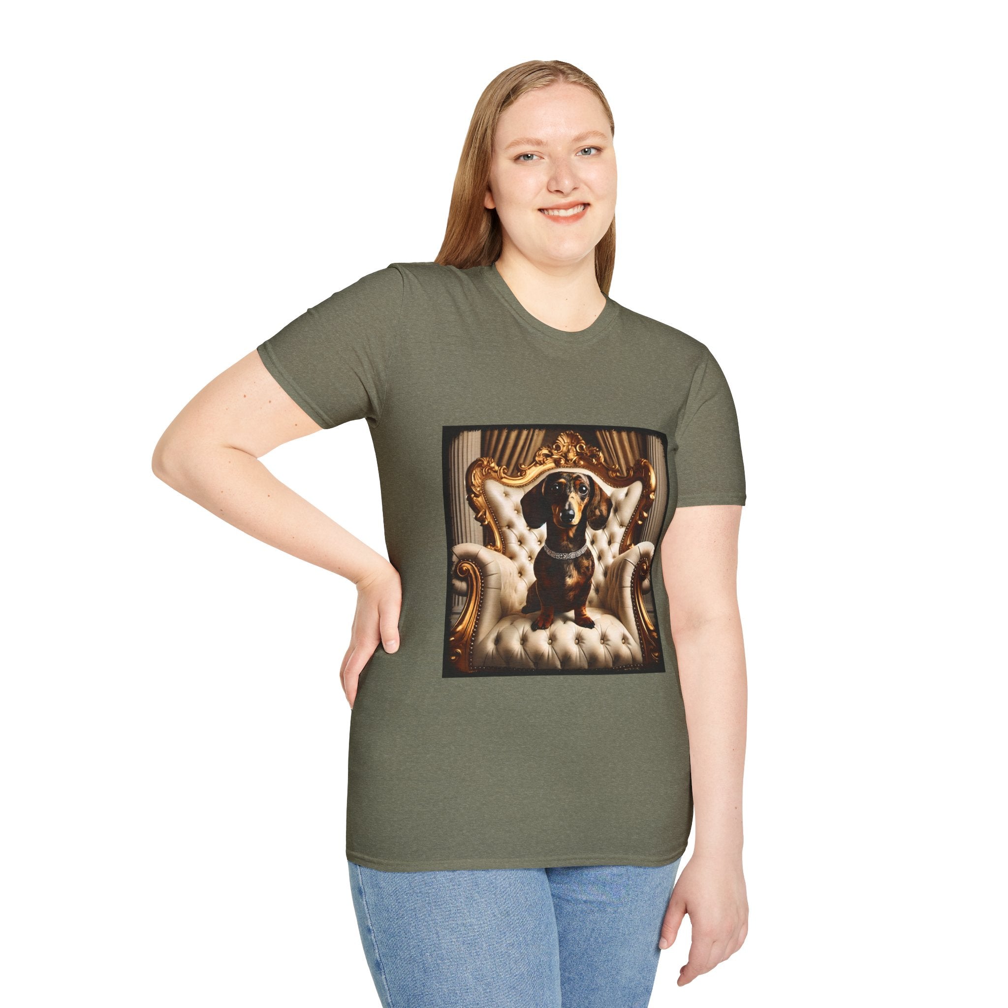 Dachshund Brindle Royalty | Unisex Dog T-Shirt