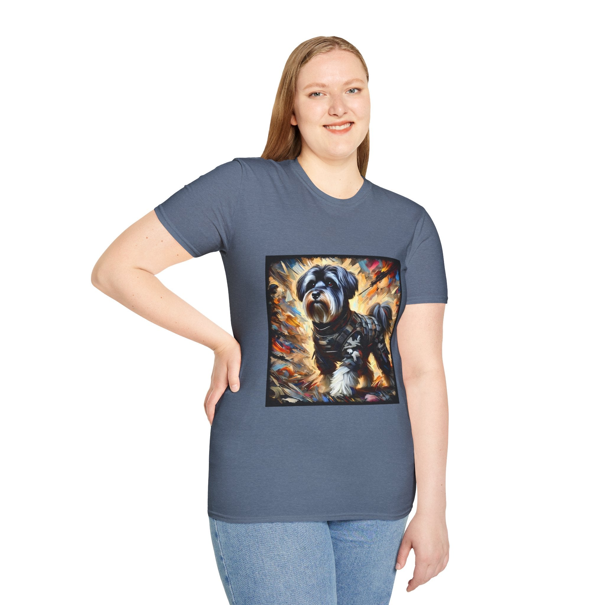 Havanese Bold Camo Classic |  Unisex Dog T-Shirt