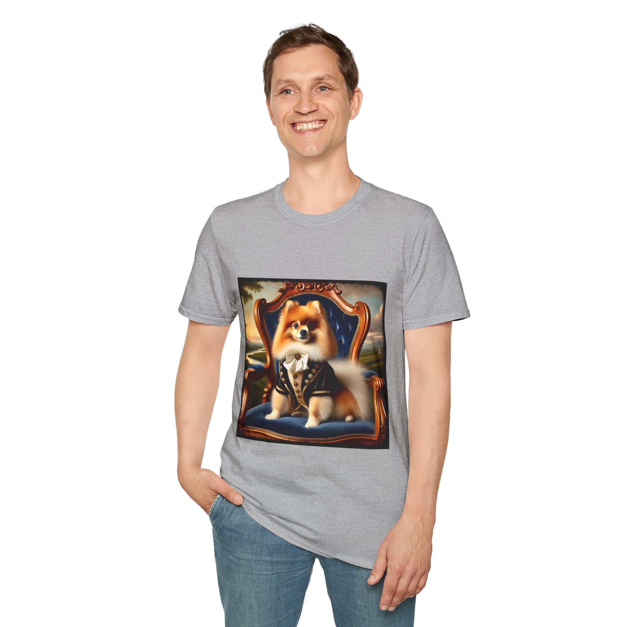 Pomeranian Groomed Gentleman | Unisex Dog T-Shirt