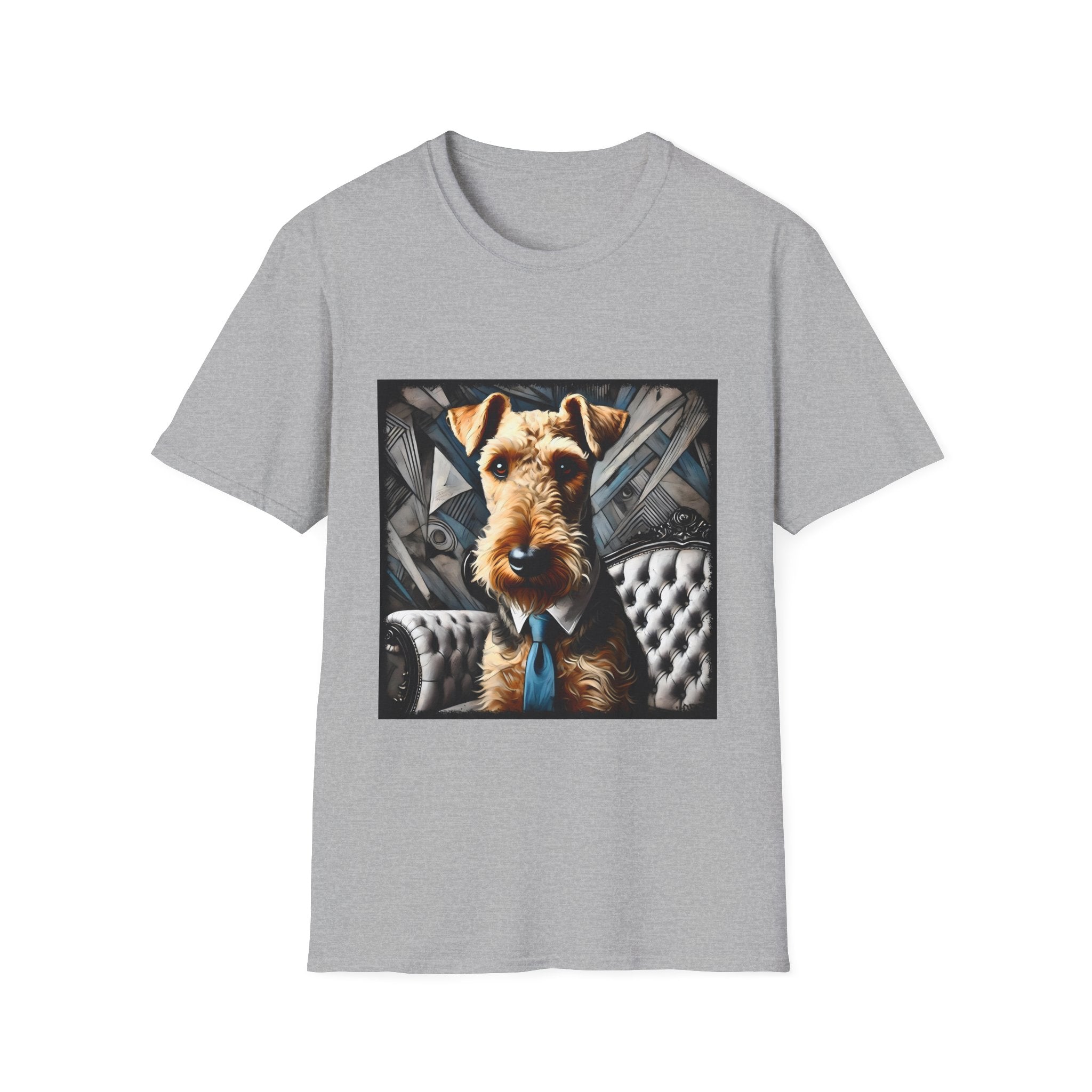 Airedale Terrier Bold Gentleman | Unisex Dog T-Shirt