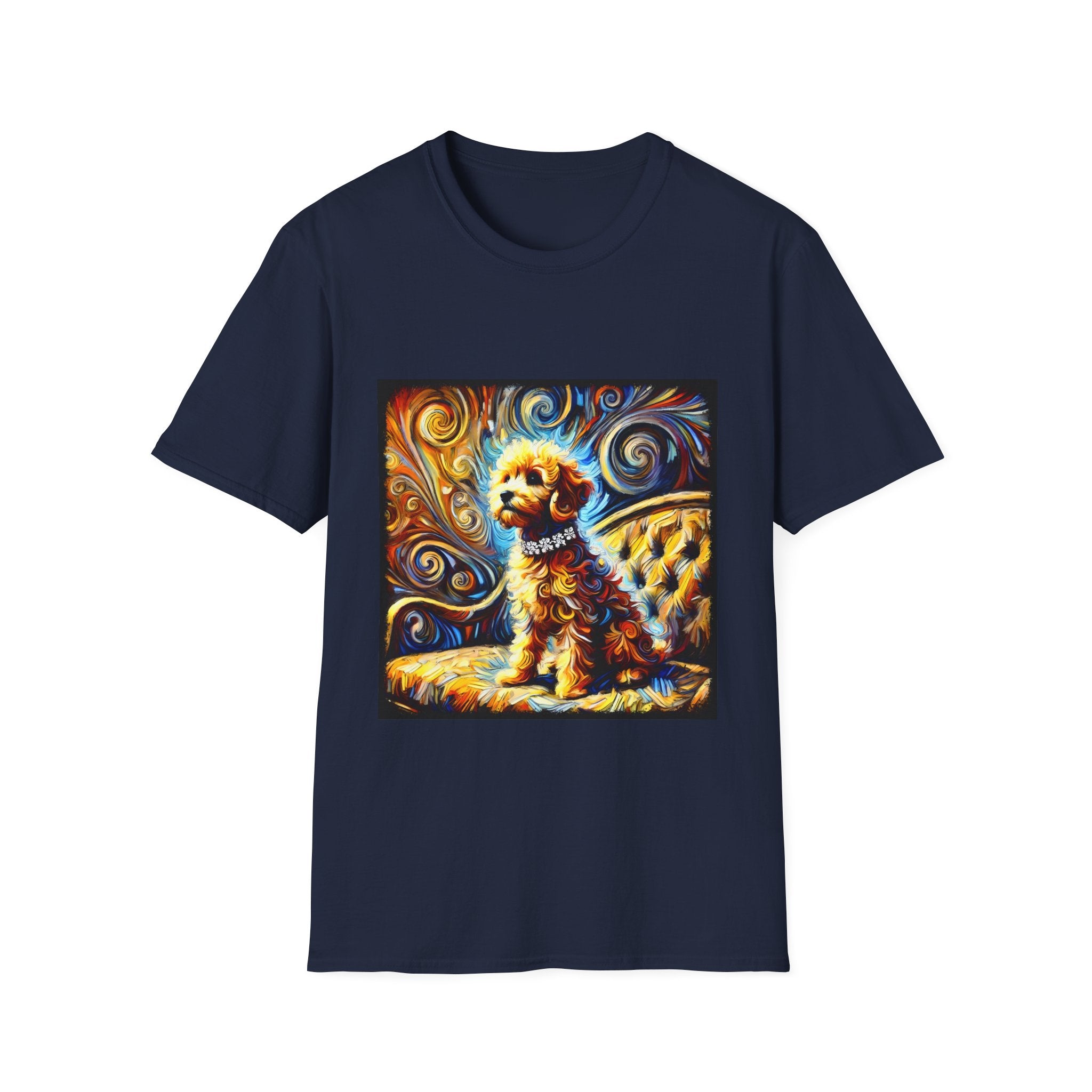 Goldendoodle Vivid Swirl | Unisex Dog T-Shirt