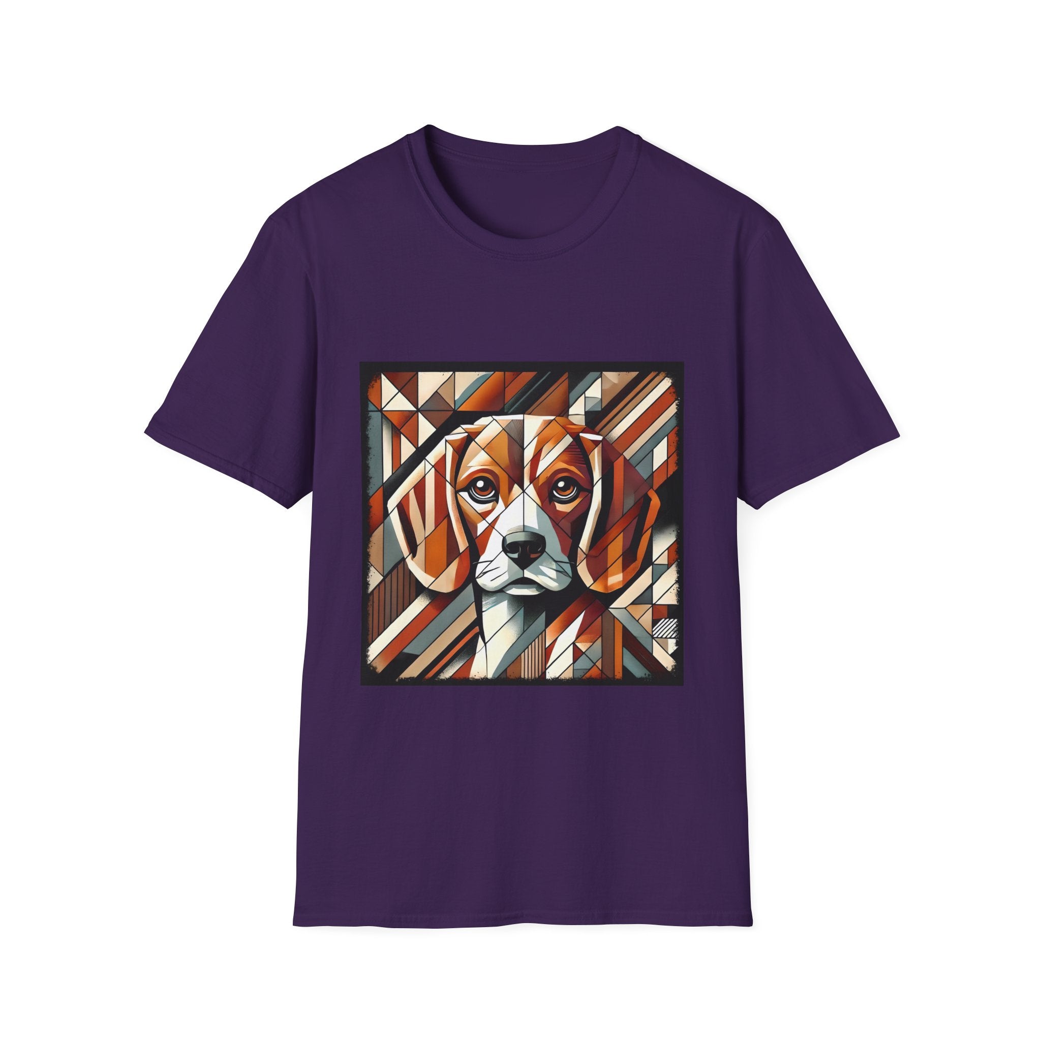 Beagle Warm Geometric | Unisex Dog T-Shirt