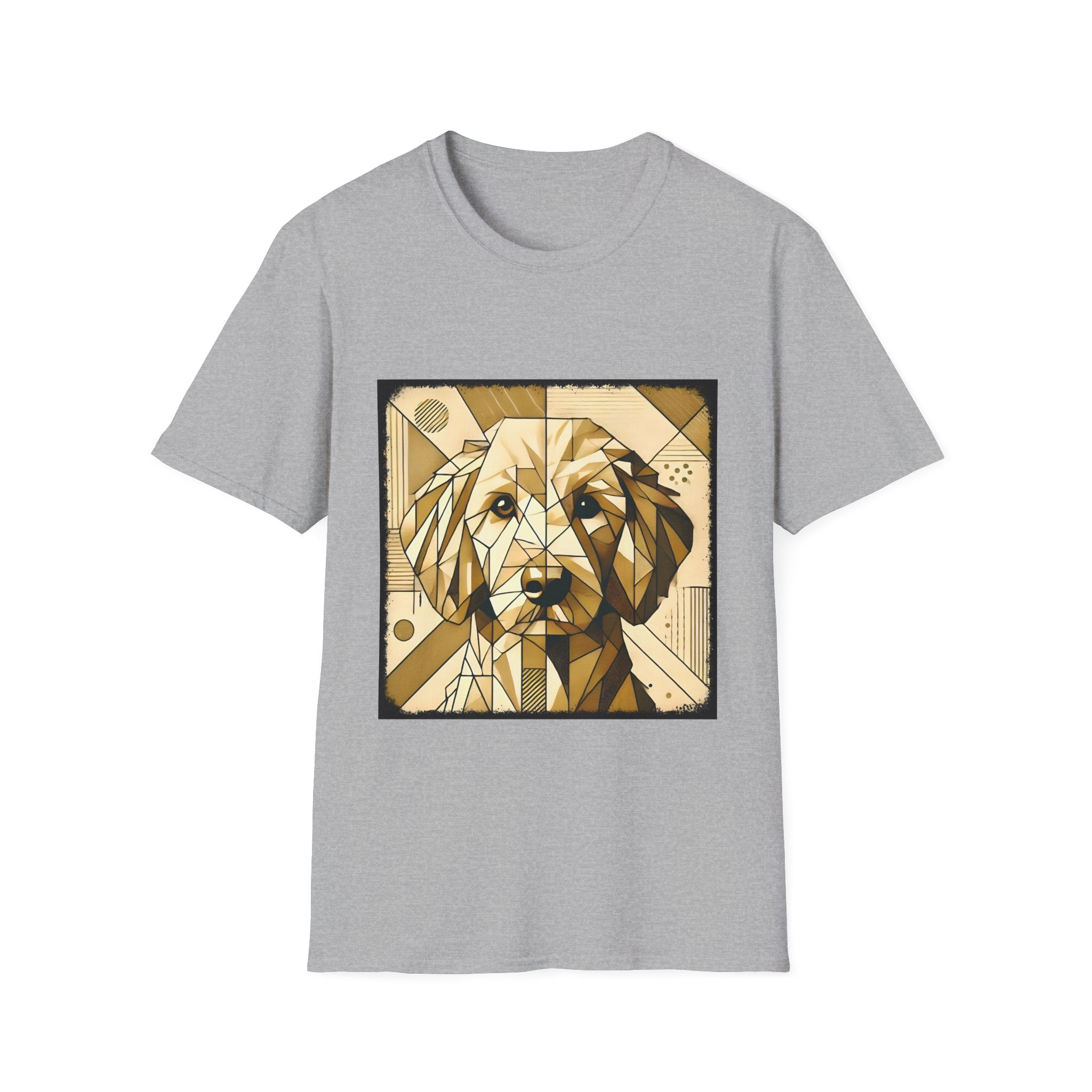Golden Retriever Golden Geometric | Unisex Dog T-Shirt