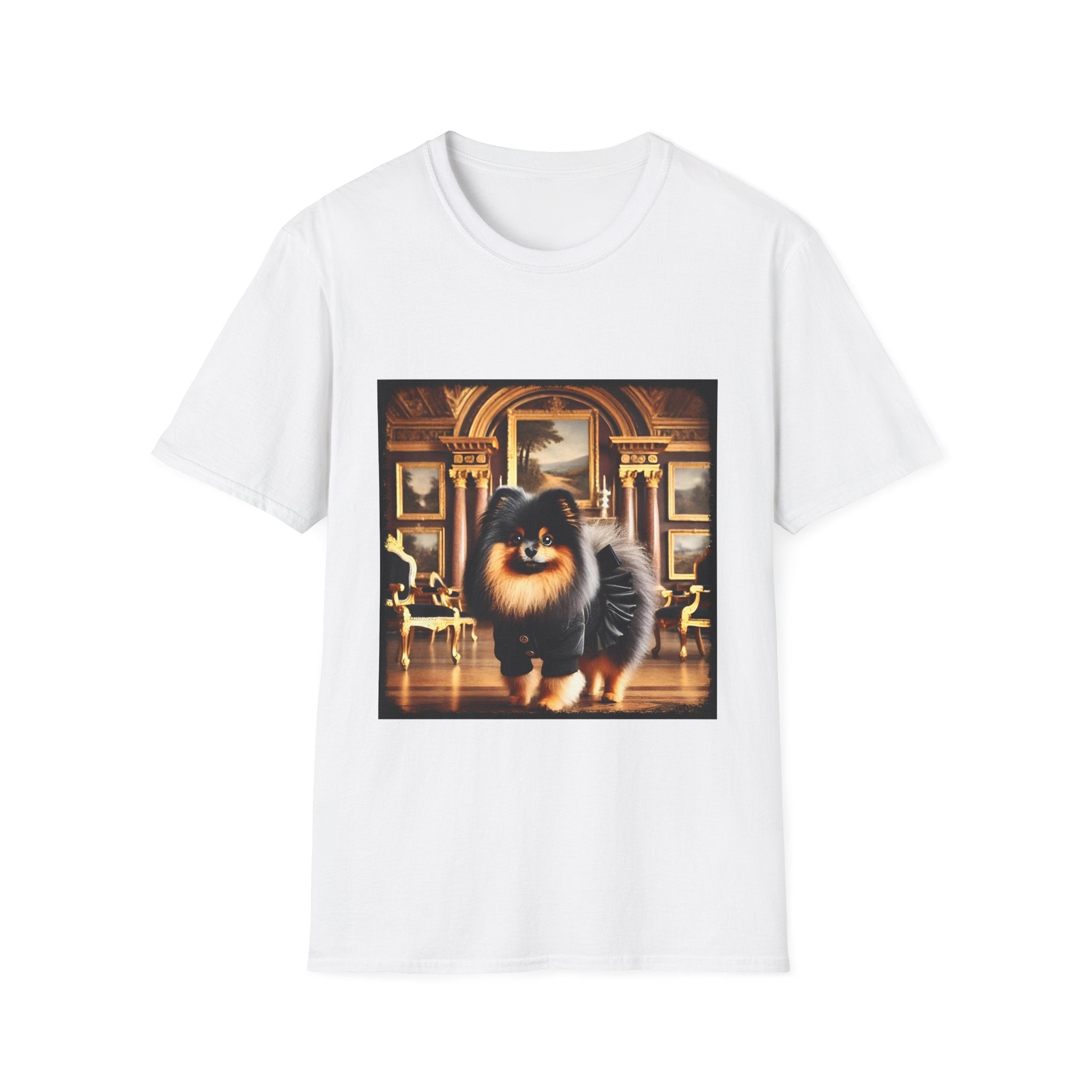 Pomeranian Billionaire Bark | Unisex Dog T-Shirt