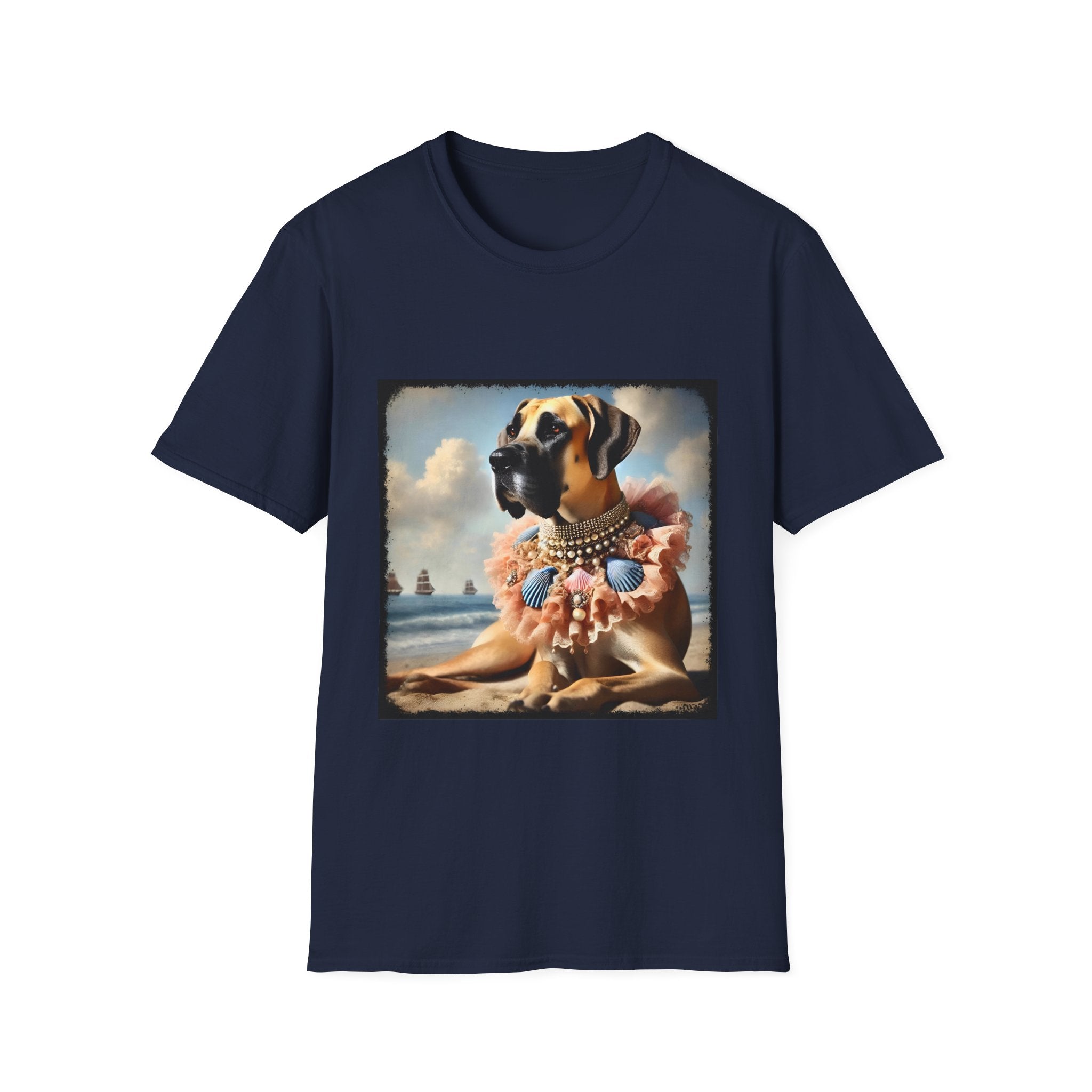 Great Dane Seaside Queen | Unisex Dog T-Shirt