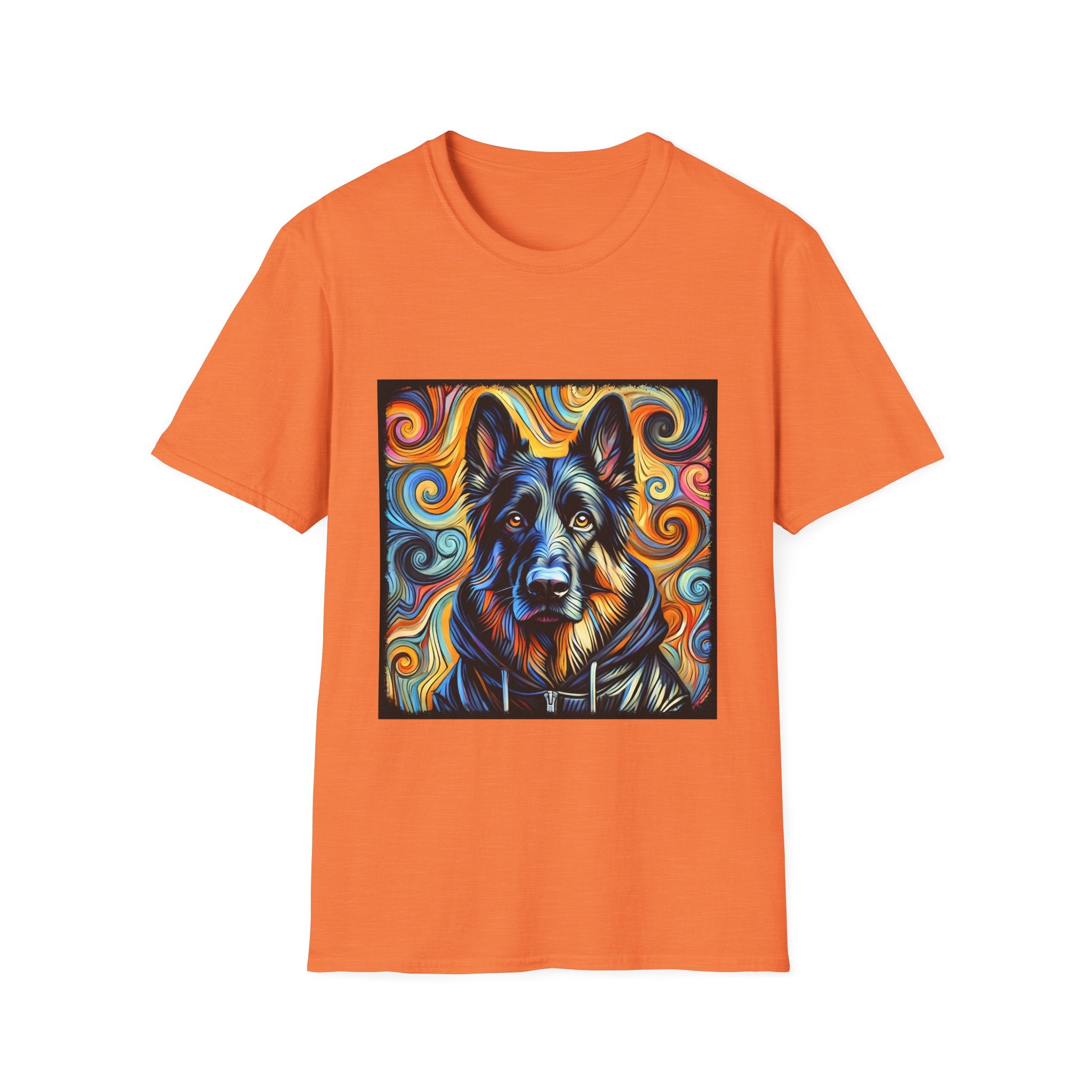German Shepherd Hoodie Swirl II | Unisex Dog T-Shirt