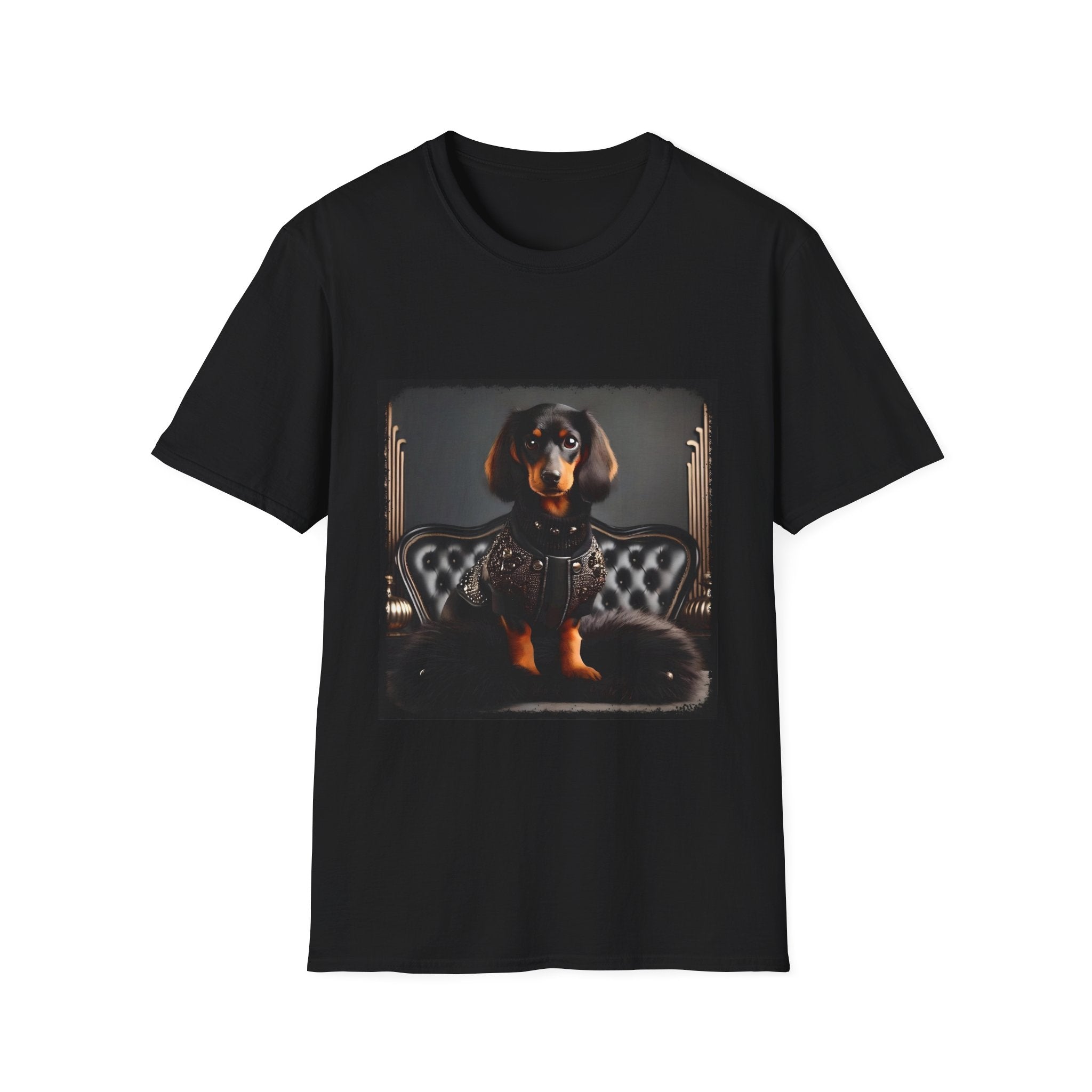 Dachshund Edgy Chic | Unisex Dog T-Shirt