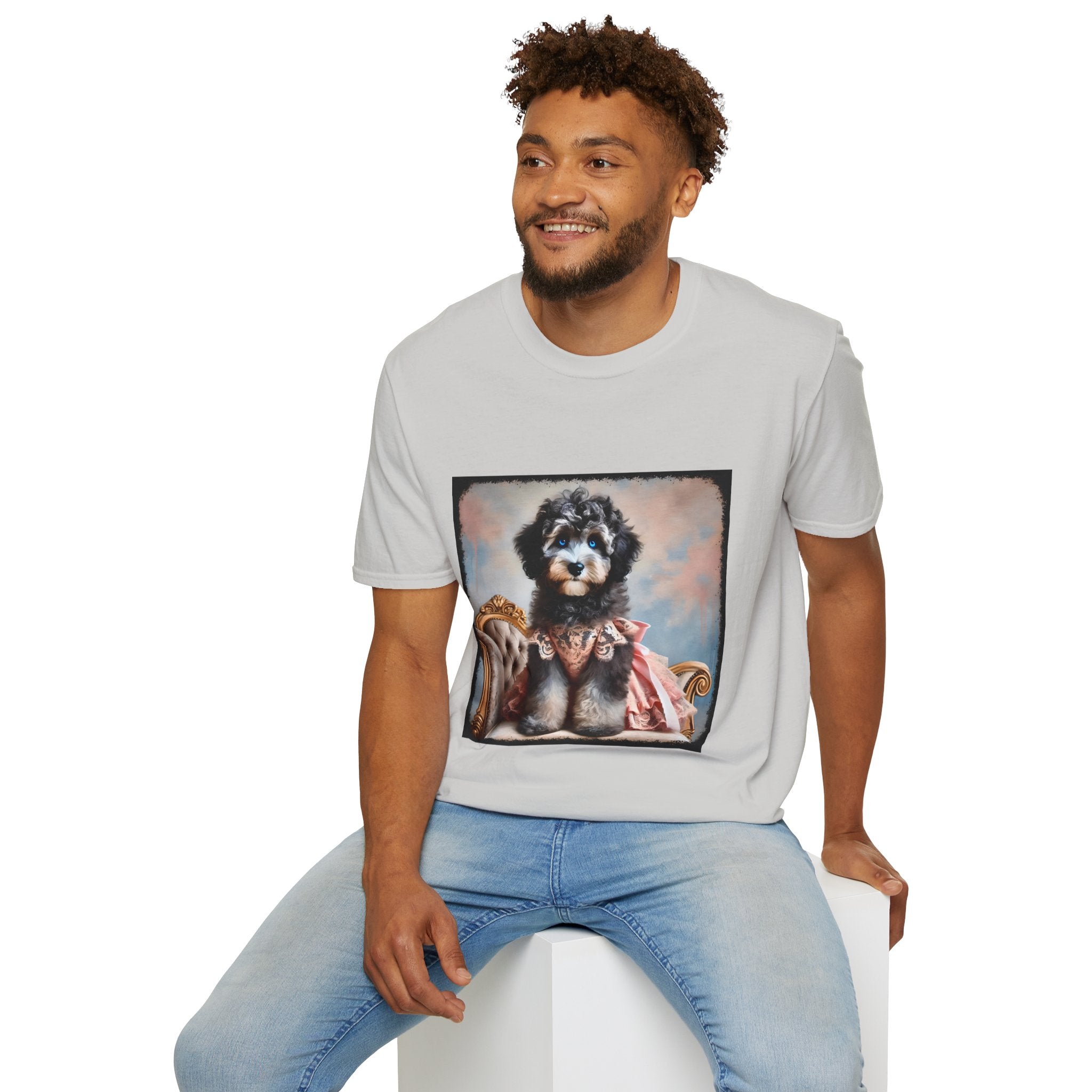 Aussiedoodle Pink Lace Princess | Unisex Dog T-Shirt