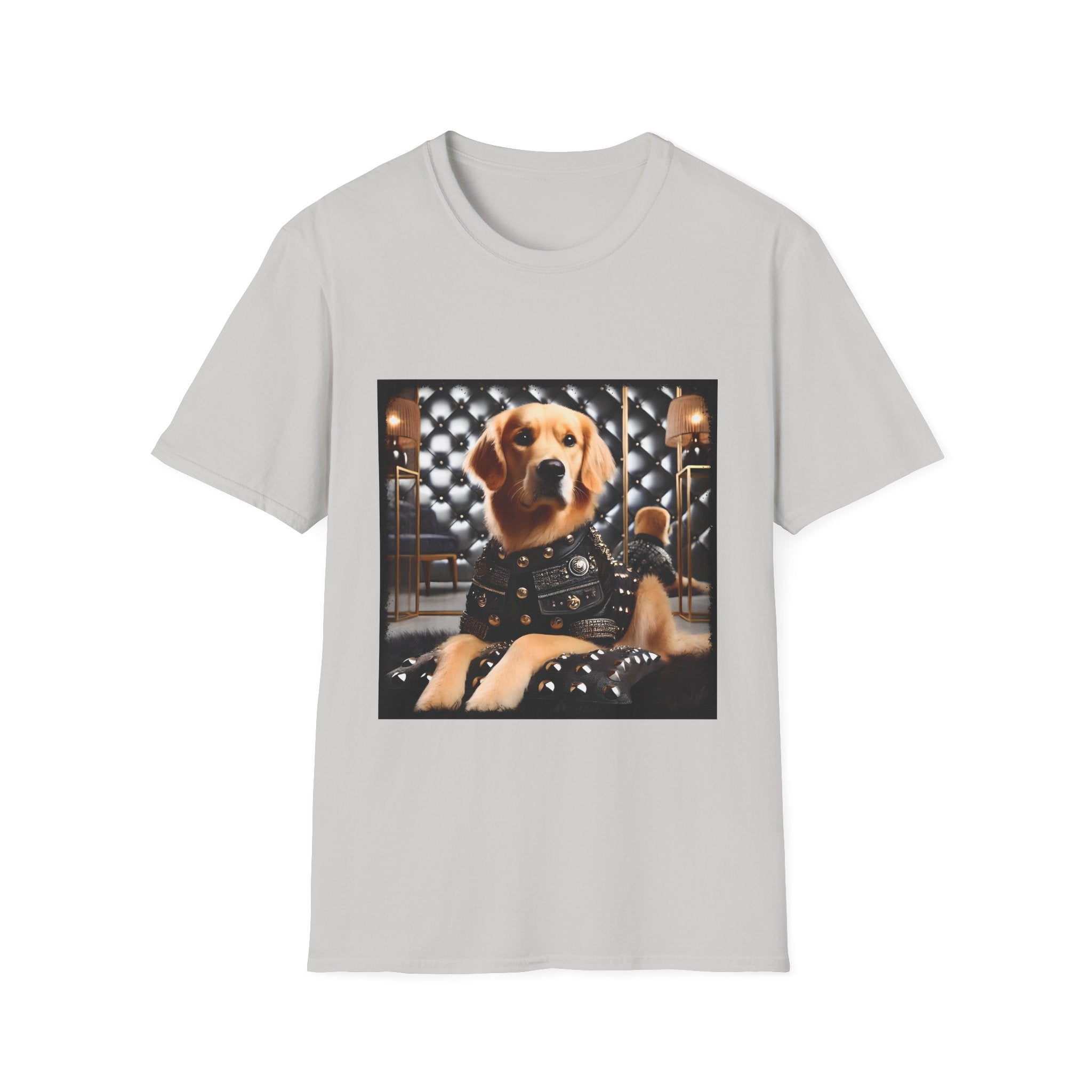 Golden Retriever Grit & Glam  | Unisex Dog T-Shirt