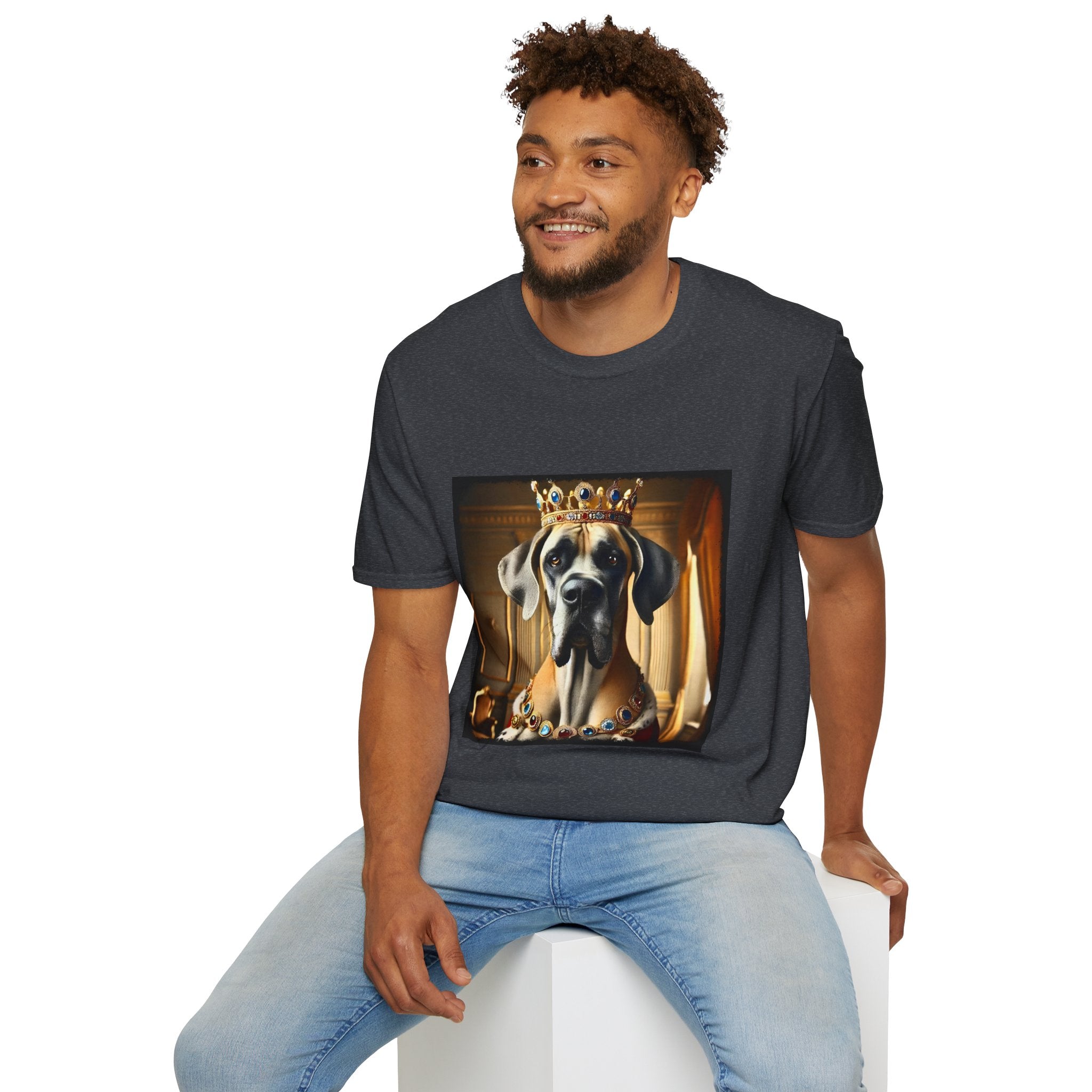 Great Dane Noble Ruler | Unisex Dog T-Shirt