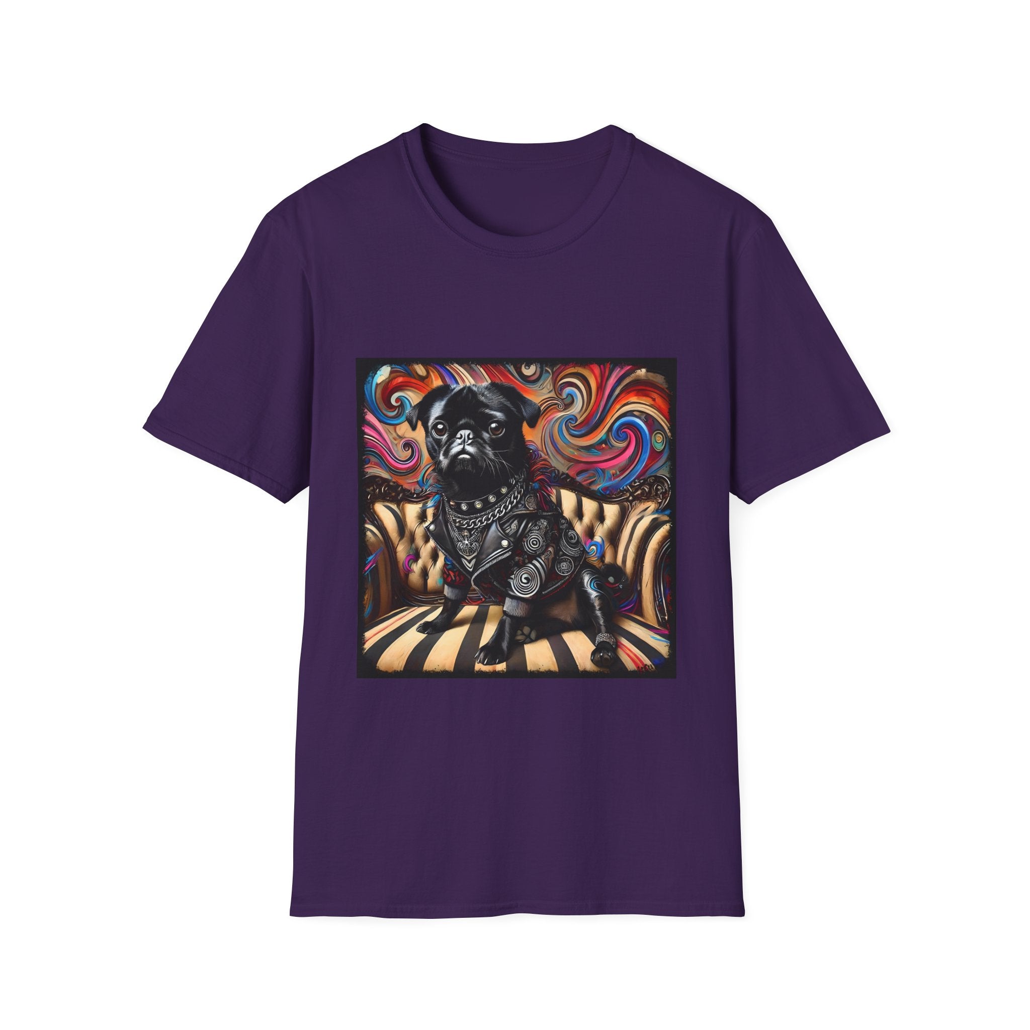 Pug Bold Rebel | Unisex Dog T-Shirt