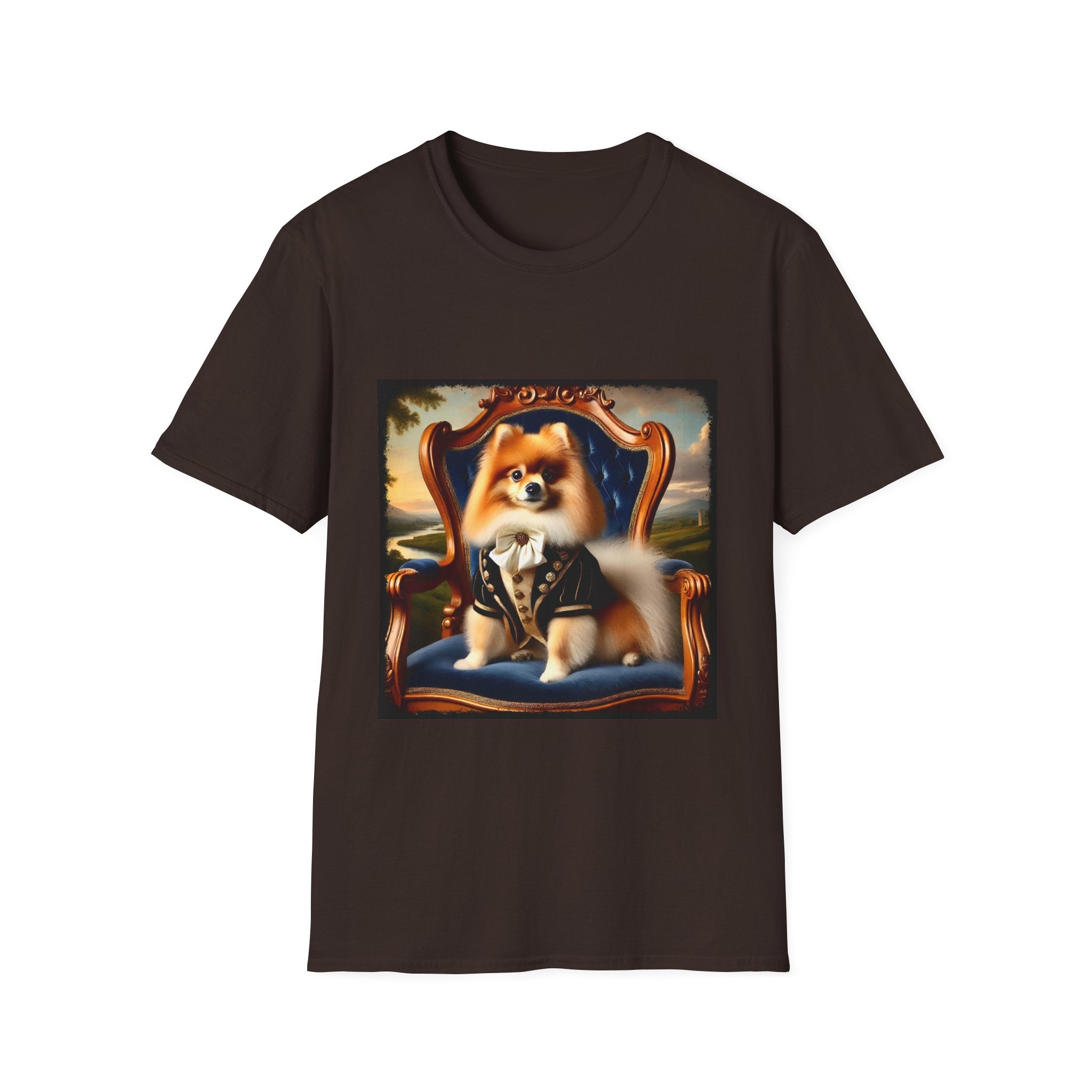 Pomeranian Groomed Gentleman | Unisex Dog T-Shirt