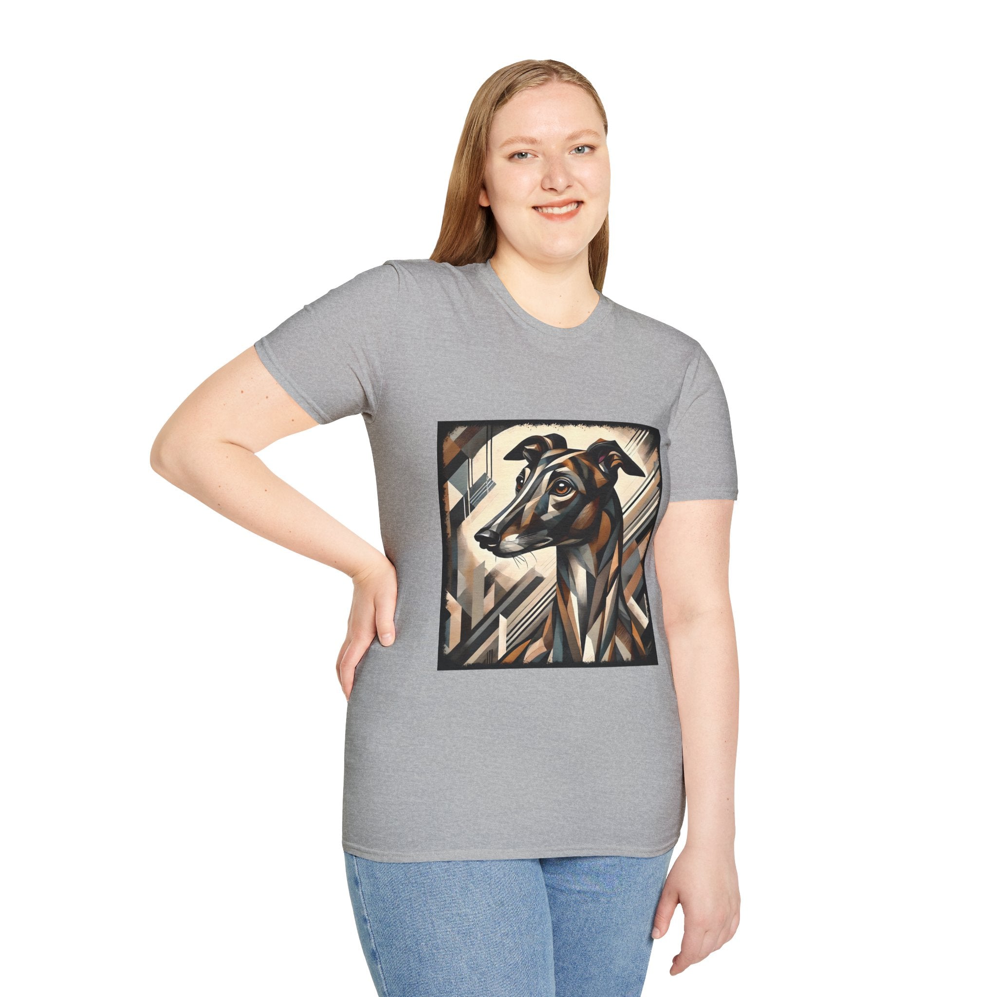 Greyhound Bold Geometric | Unisex Dog T-Shirt