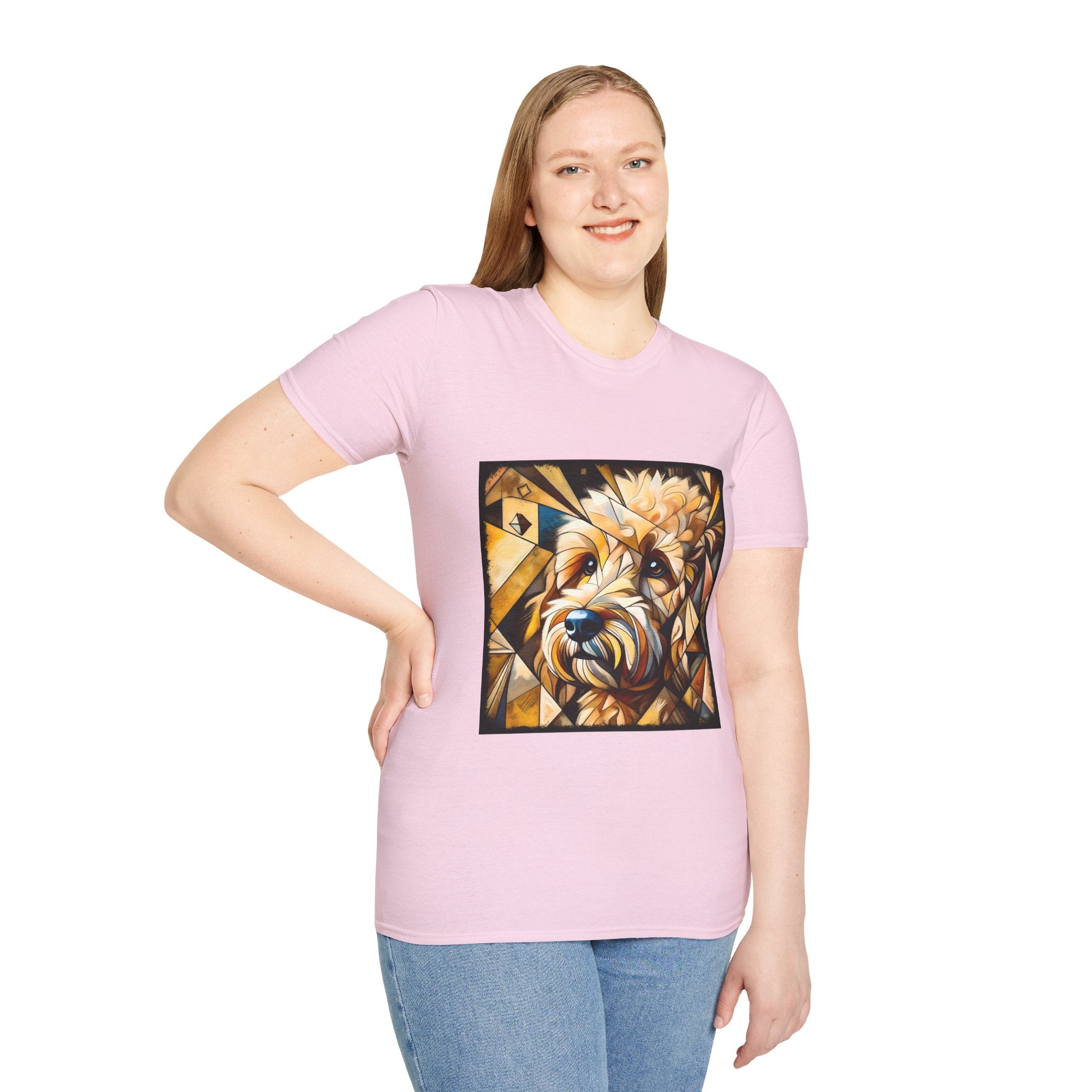 Goldendoodle Geometric | Unisex Dog T-Shirt