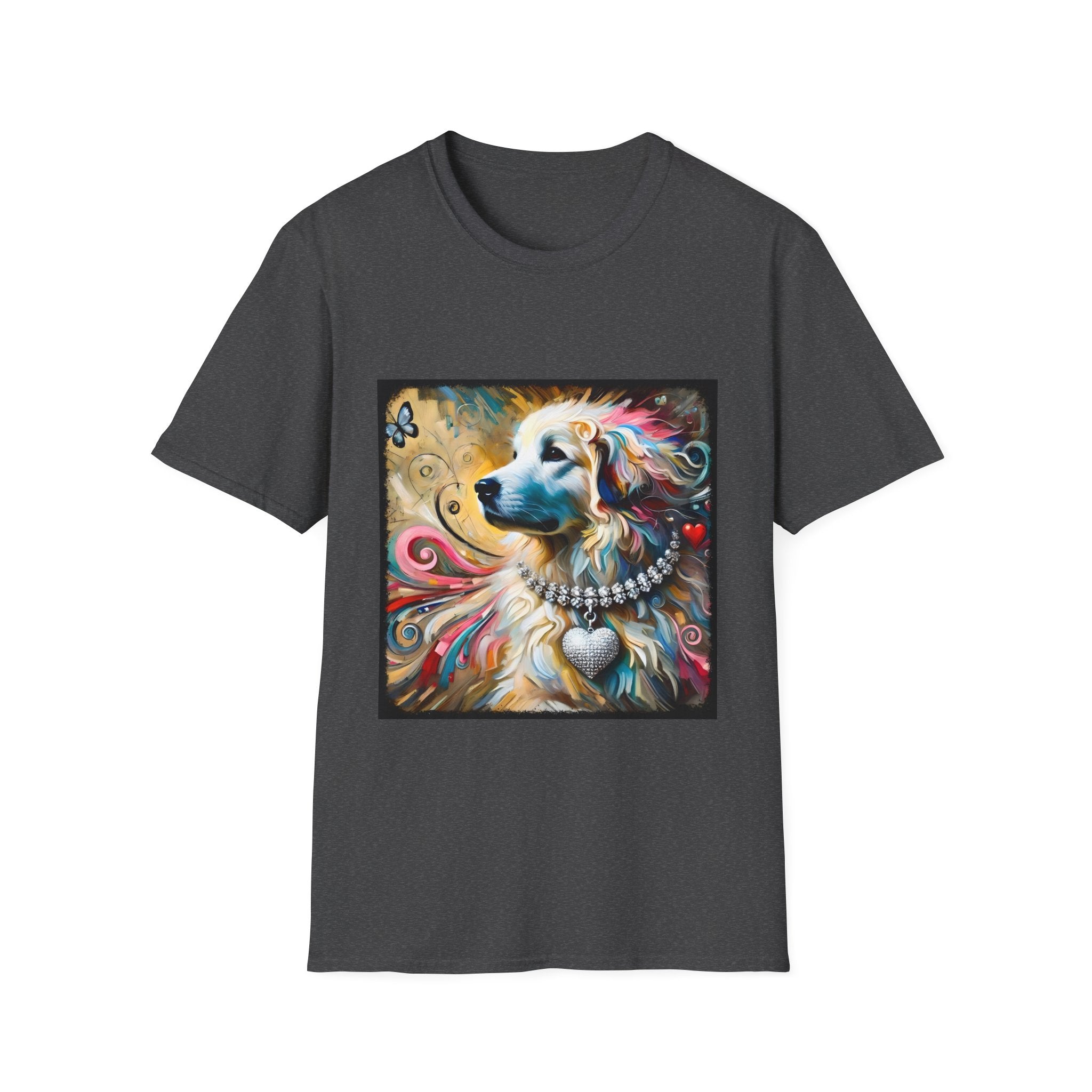 Great Pyrenees Blissful Swirl | Unisex Dog T-Shirt