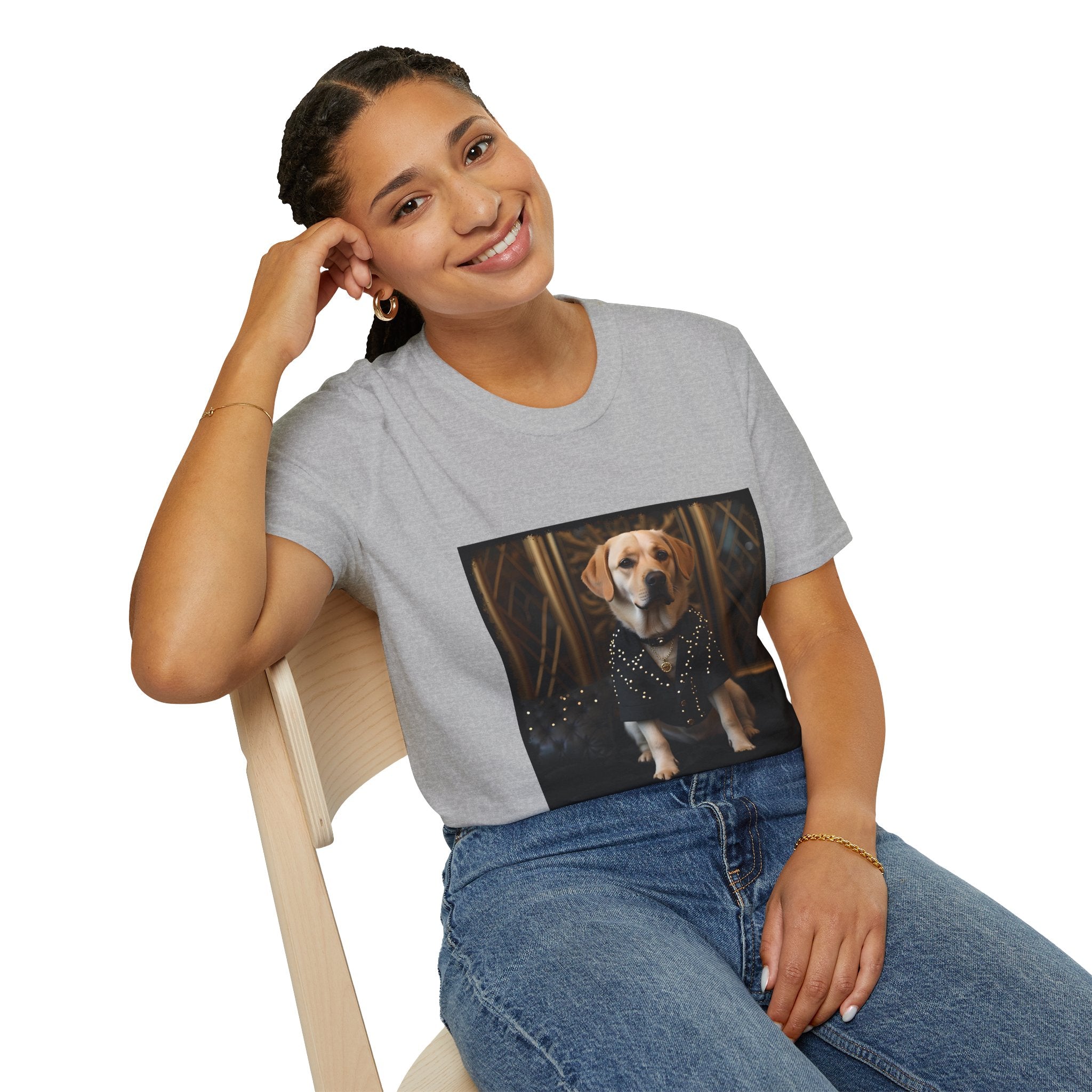 Labrador Retriever Luxe Rebel | Unisex Dog T-Shirt