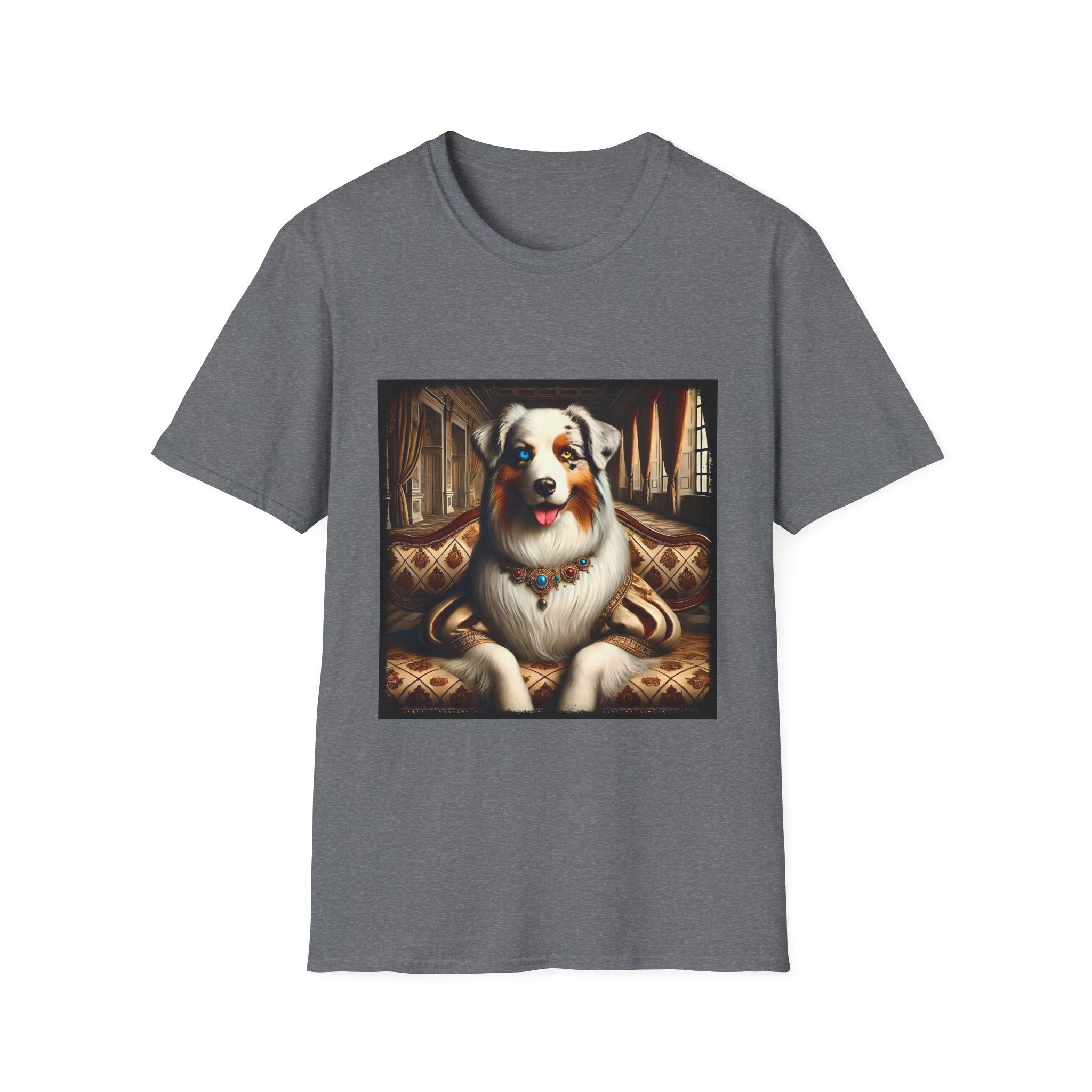 Australian Shepherd Poised Princess | Unisex Dog T-Shirt