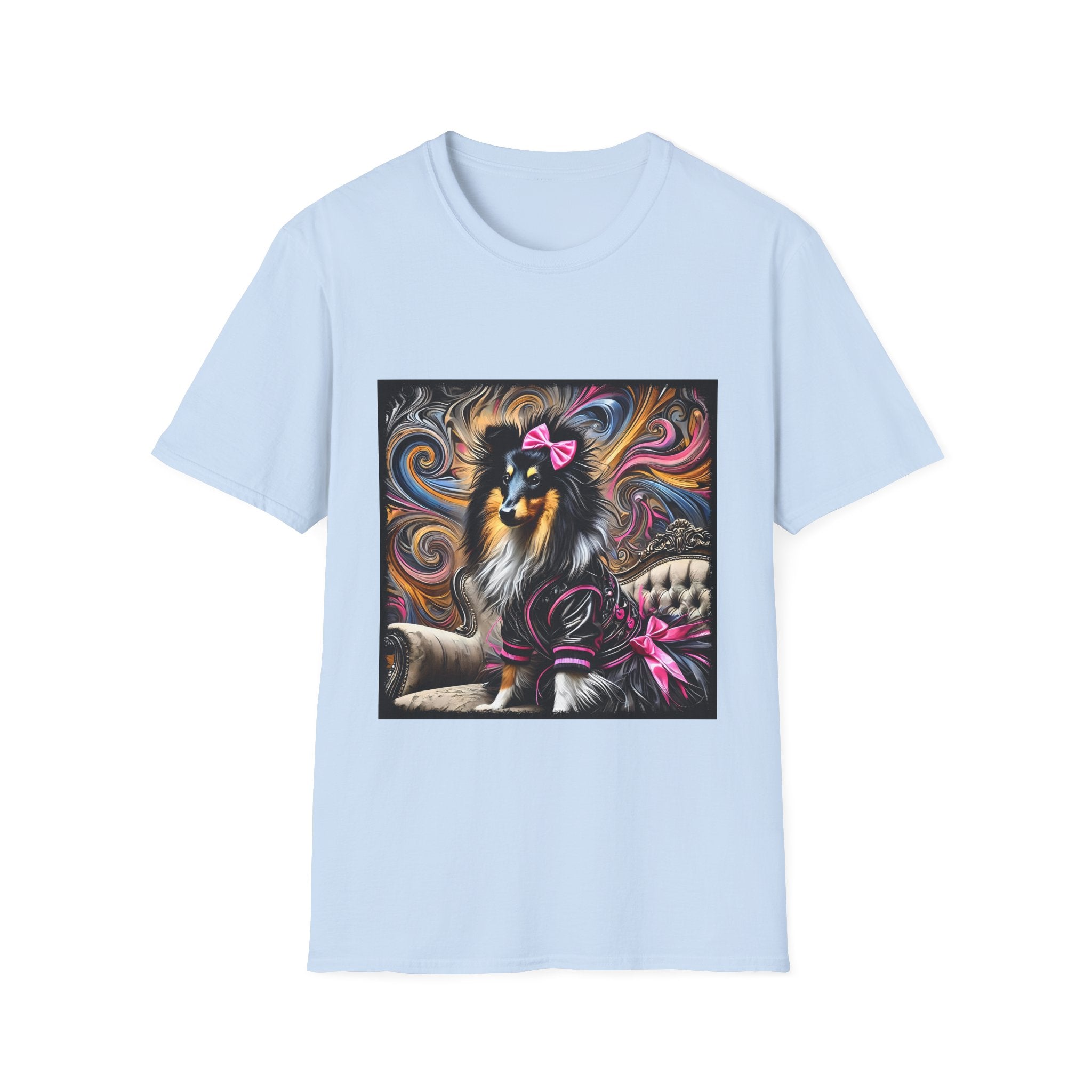 Collie Bold Rocker | Unisex Dog T-Shirt