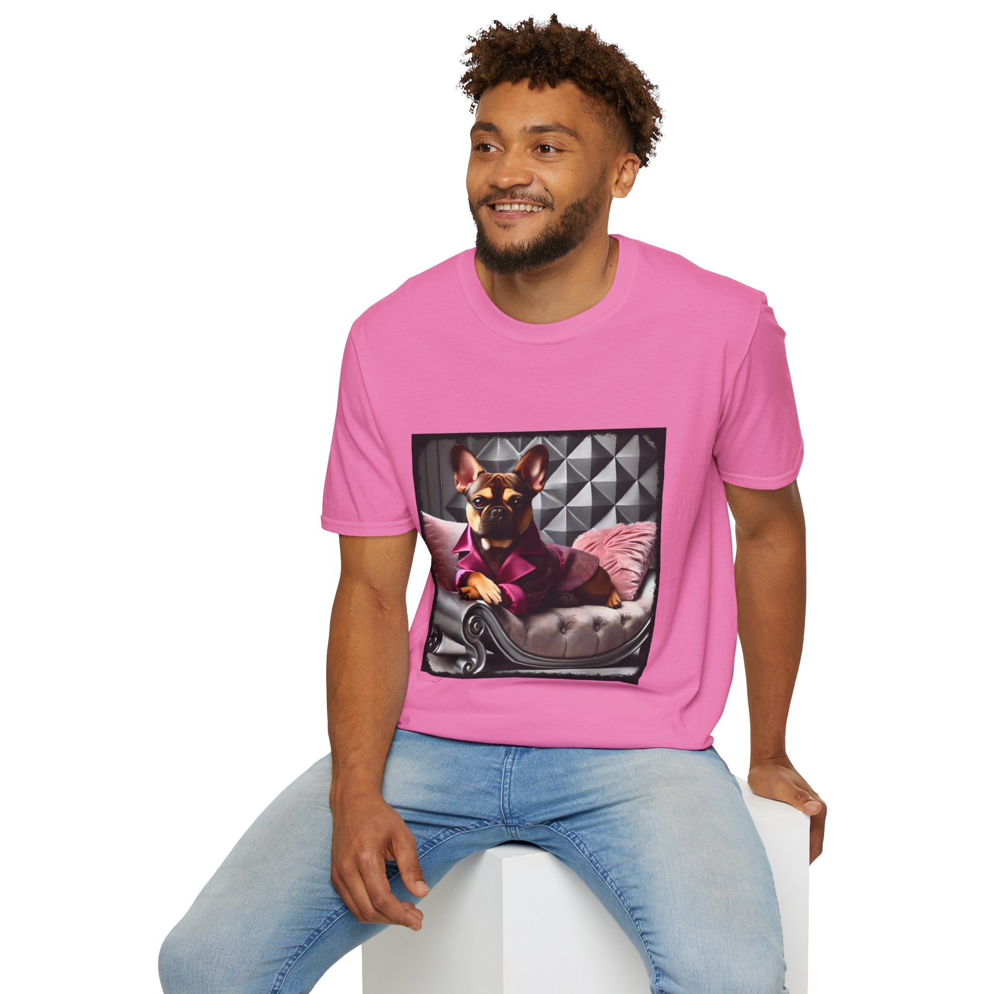 French Bulldog Vogue Vibes | Unisex Dog T-Shirt