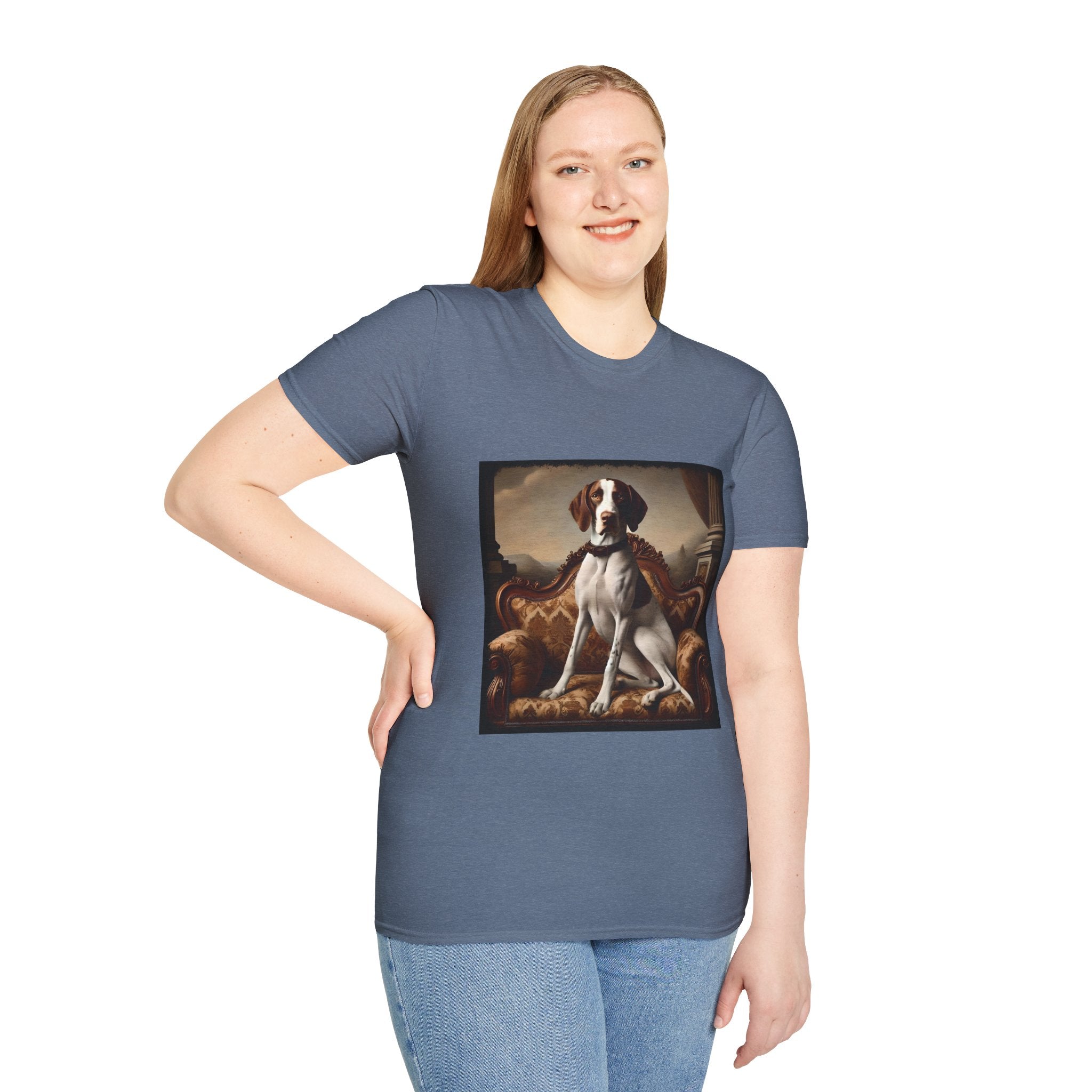 German Shorthaired Pointer Dashing Duke | Unisex Dog T-Shirt
