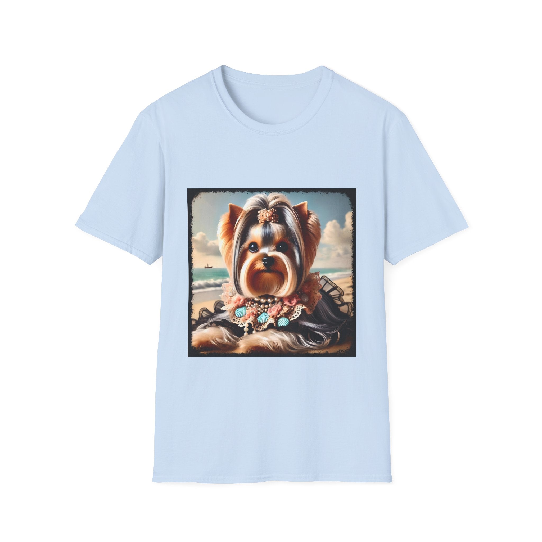 Yorkshire Terrier Beach Beauty | Unisex Dog T-Shirt