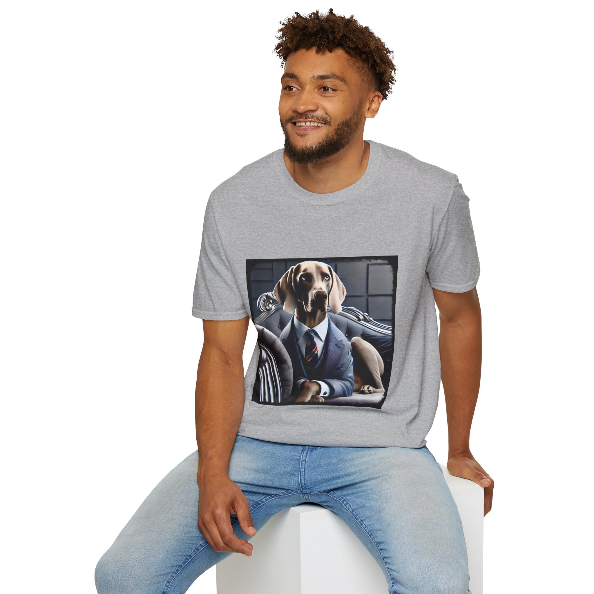 Weimaraner Suave Suitor | Unisex Dog T-Shirt