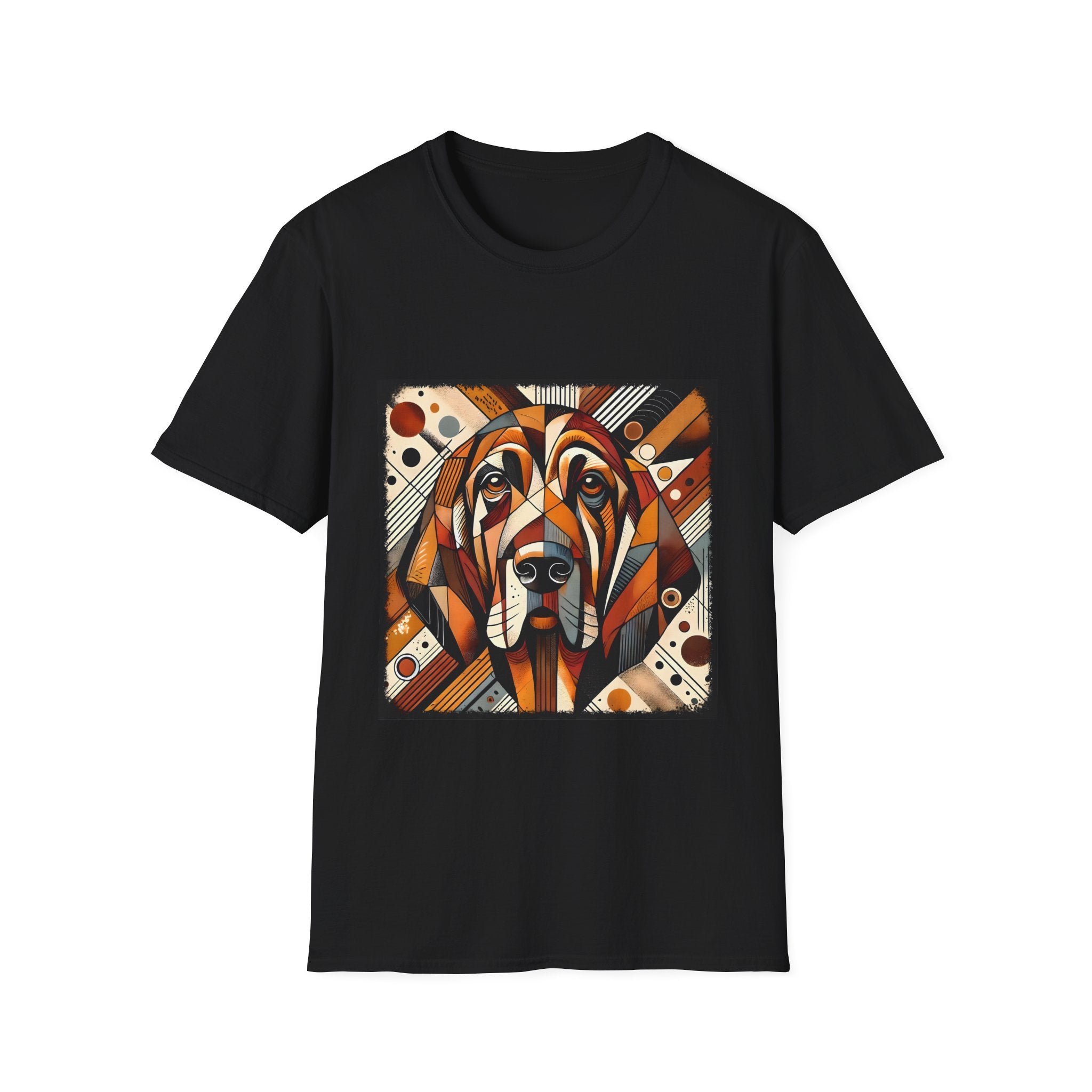 Bloodhound Bold Geometric | Unisex Dog T-Shirt